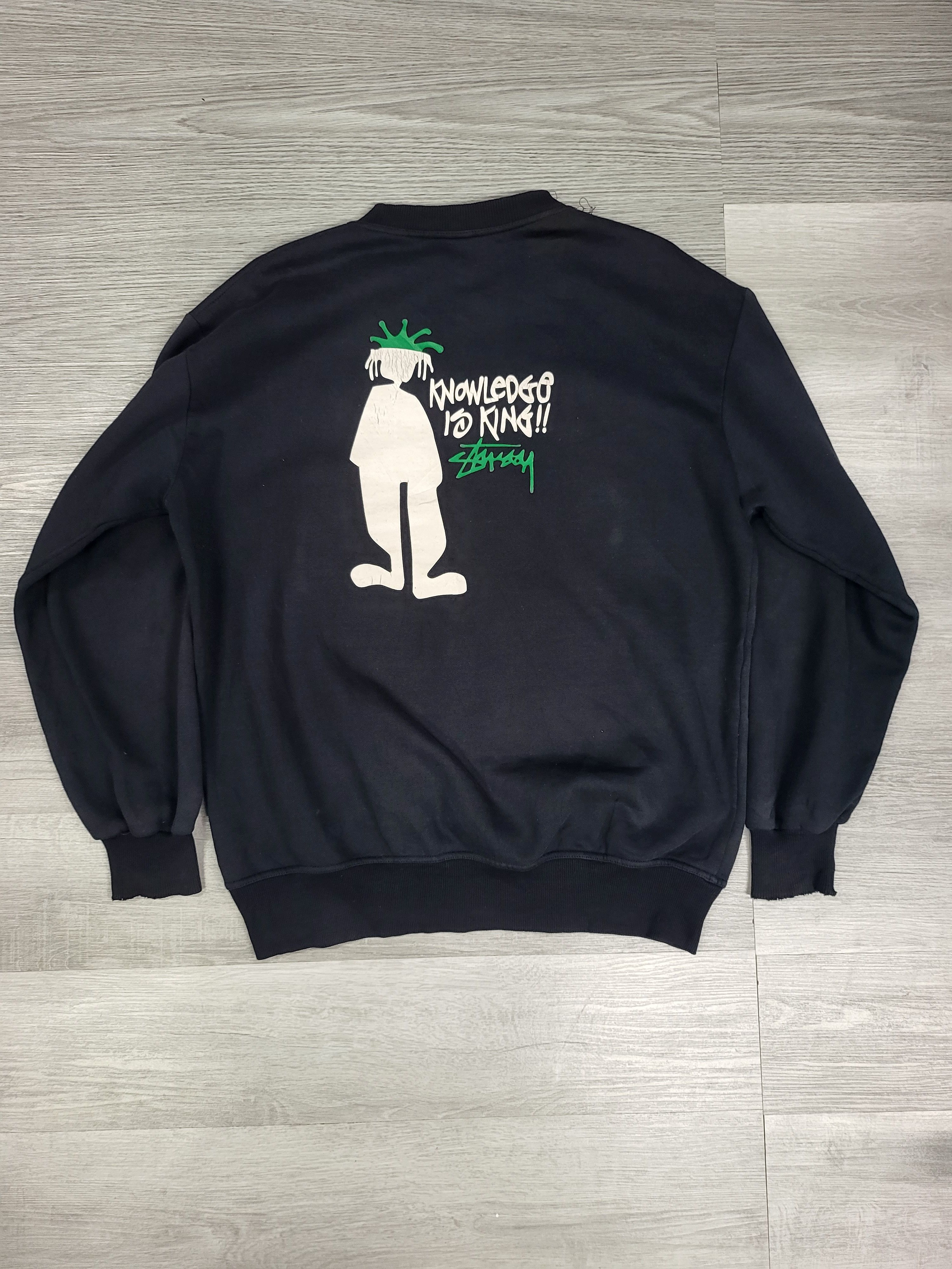 Stussy Vintage Stussy Sweatshirt Size US L / EU 52-54 / 3 - 2 Thumbnail
