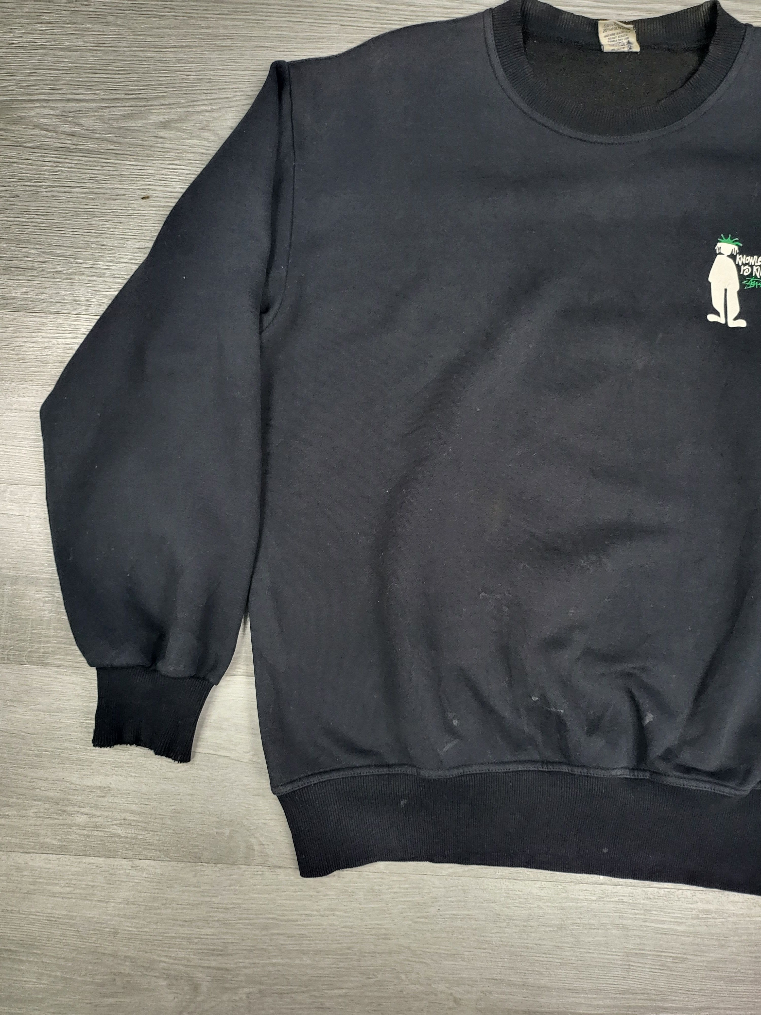 Stussy Vintage Stussy Sweatshirt Size US L / EU 52-54 / 3 - 4 Thumbnail