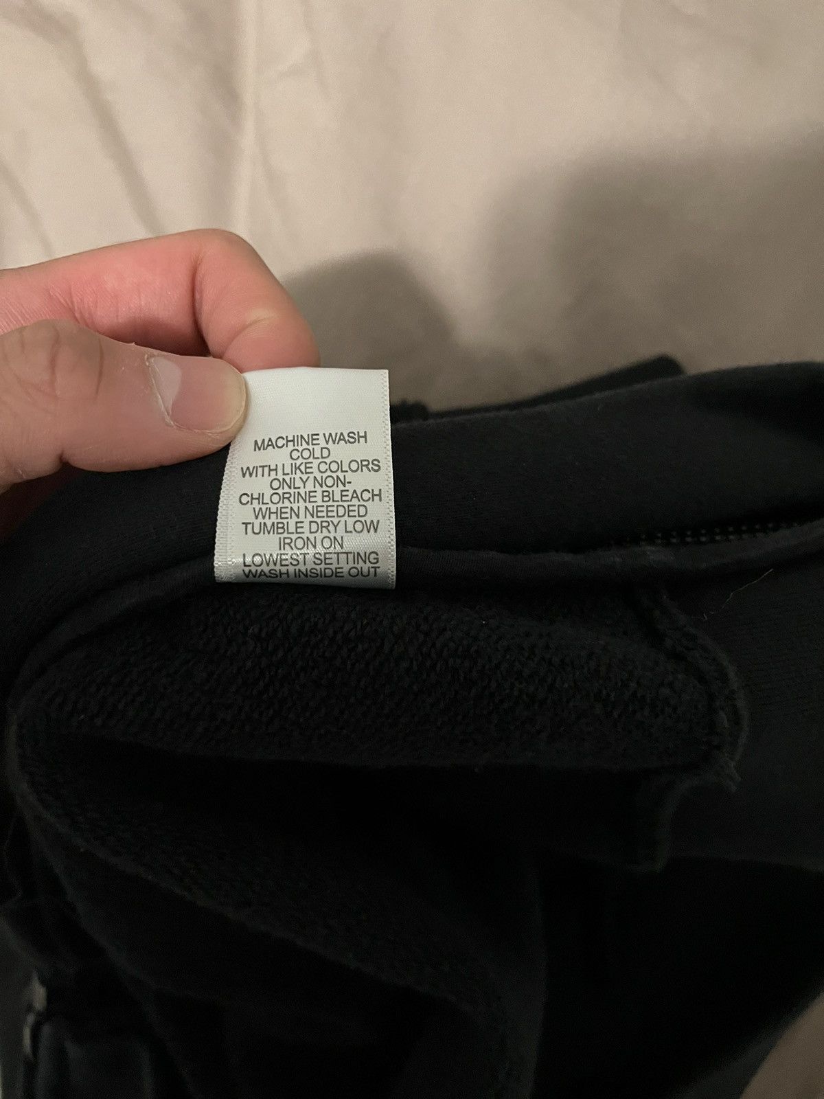 Fear of God FOG Essentials Black Quarter Zip Hoodie Sz: L Size US L / EU 52-54 / 3 - 5 Thumbnail