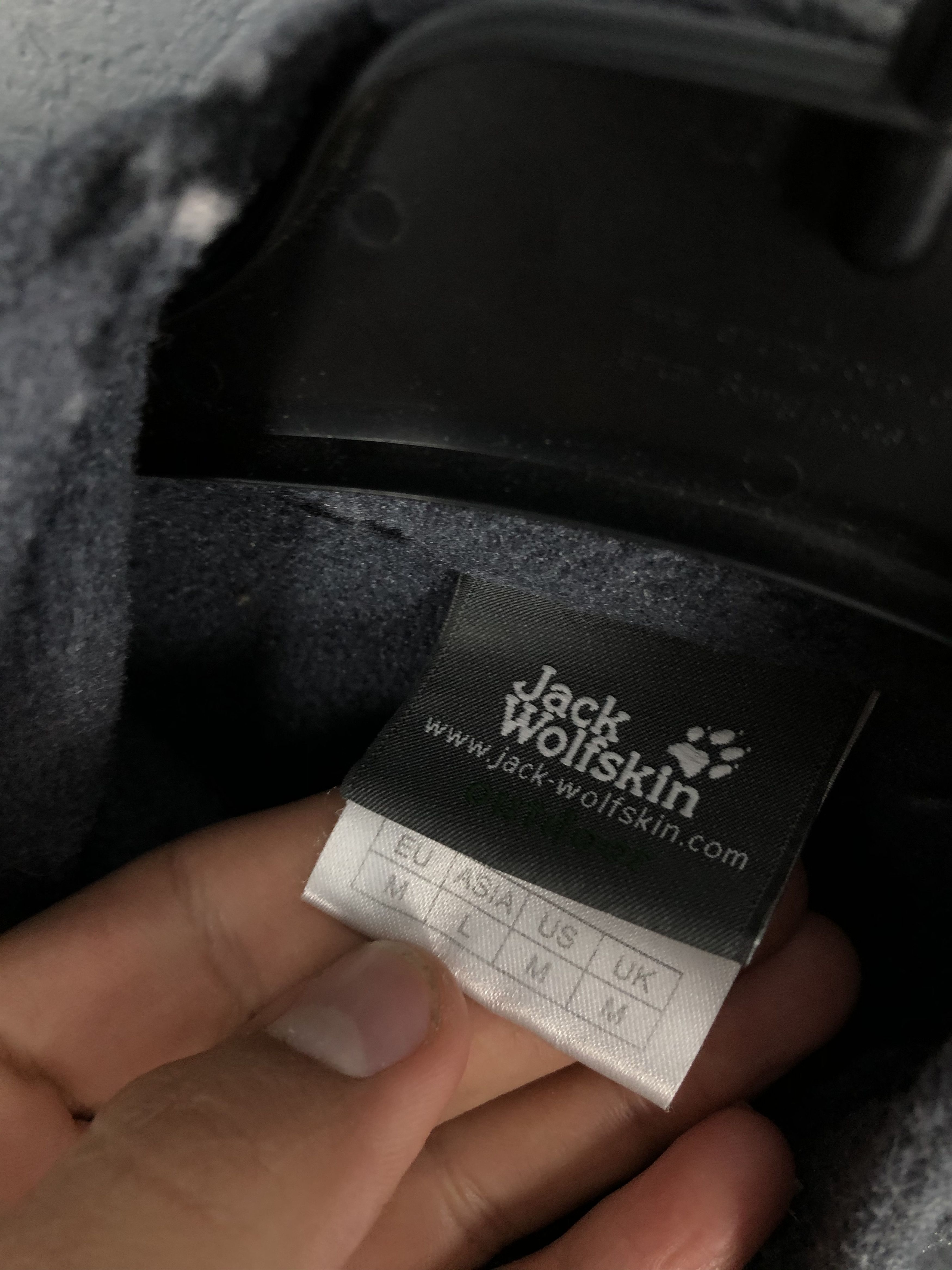 Jack Wolfskin Jack Wolfskins Vintage Multilogo Fleece Jacket Size US M / EU 48-50 / 2 - 3 Thumbnail