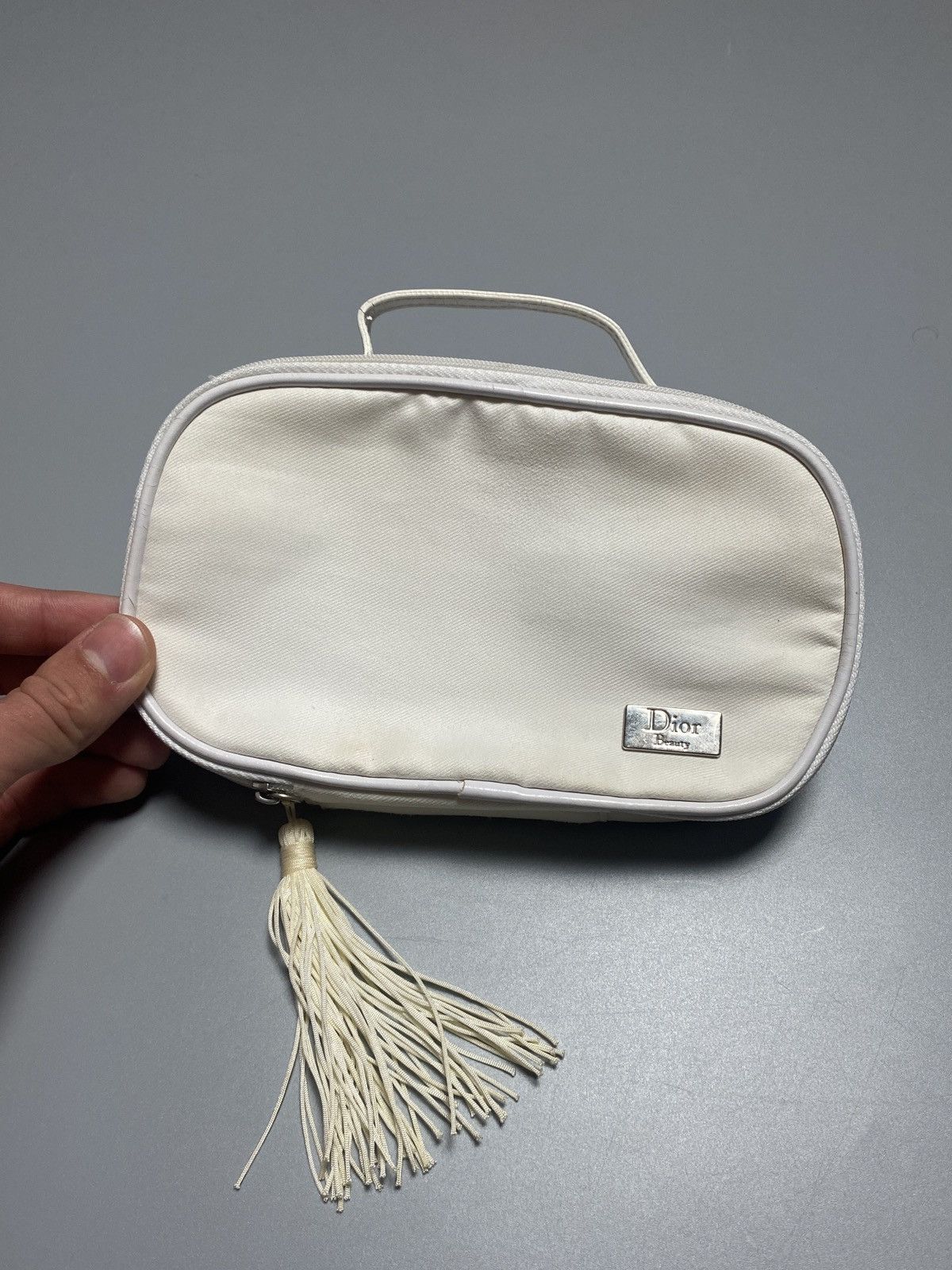 Dior Dior cosmetic small bag metallic logo pouch parfums Size ONE SIZE - 1 Thumbnail