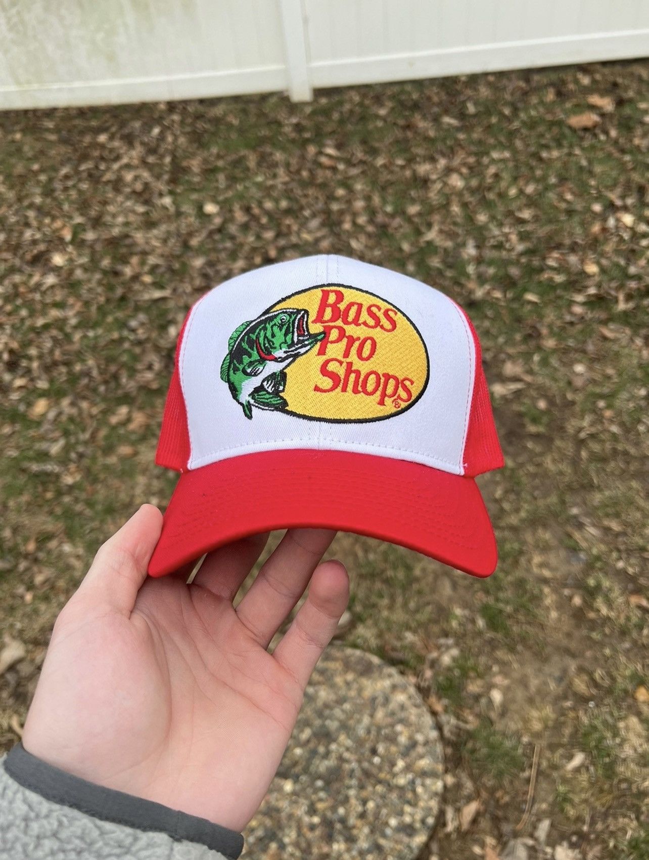 Bass Pro Shops × Vintage Bass Pro Shops Trucker Hat Size ONE SIZE - 1 Thumbnail