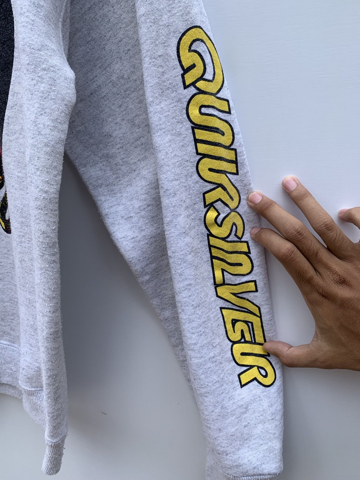 Quicksilver 🔥RARE🔥Vintage 90’s Quiksilver Big Logo Sweatshirt Size US L / EU 52-54 / 3 - 6 Thumbnail