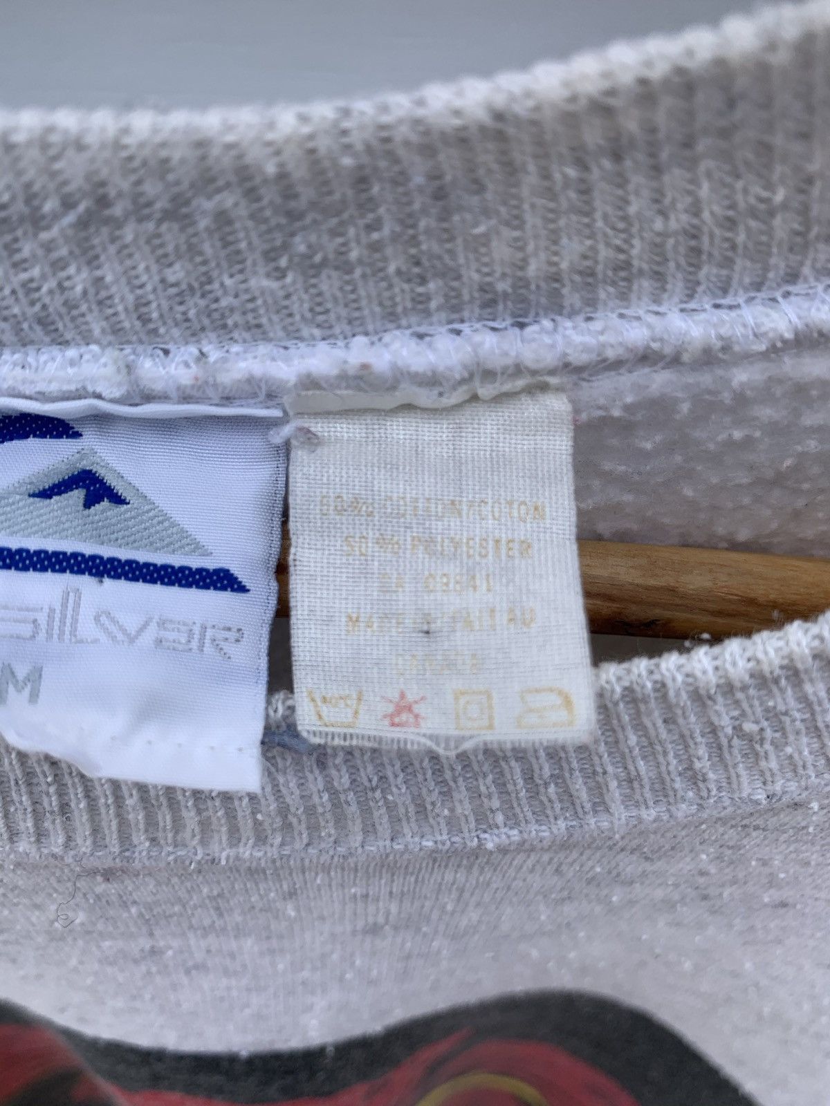 Quicksilver 🔥RARE🔥Vintage 90’s Quiksilver Big Logo Sweatshirt Size US L / EU 52-54 / 3 - 11 Thumbnail