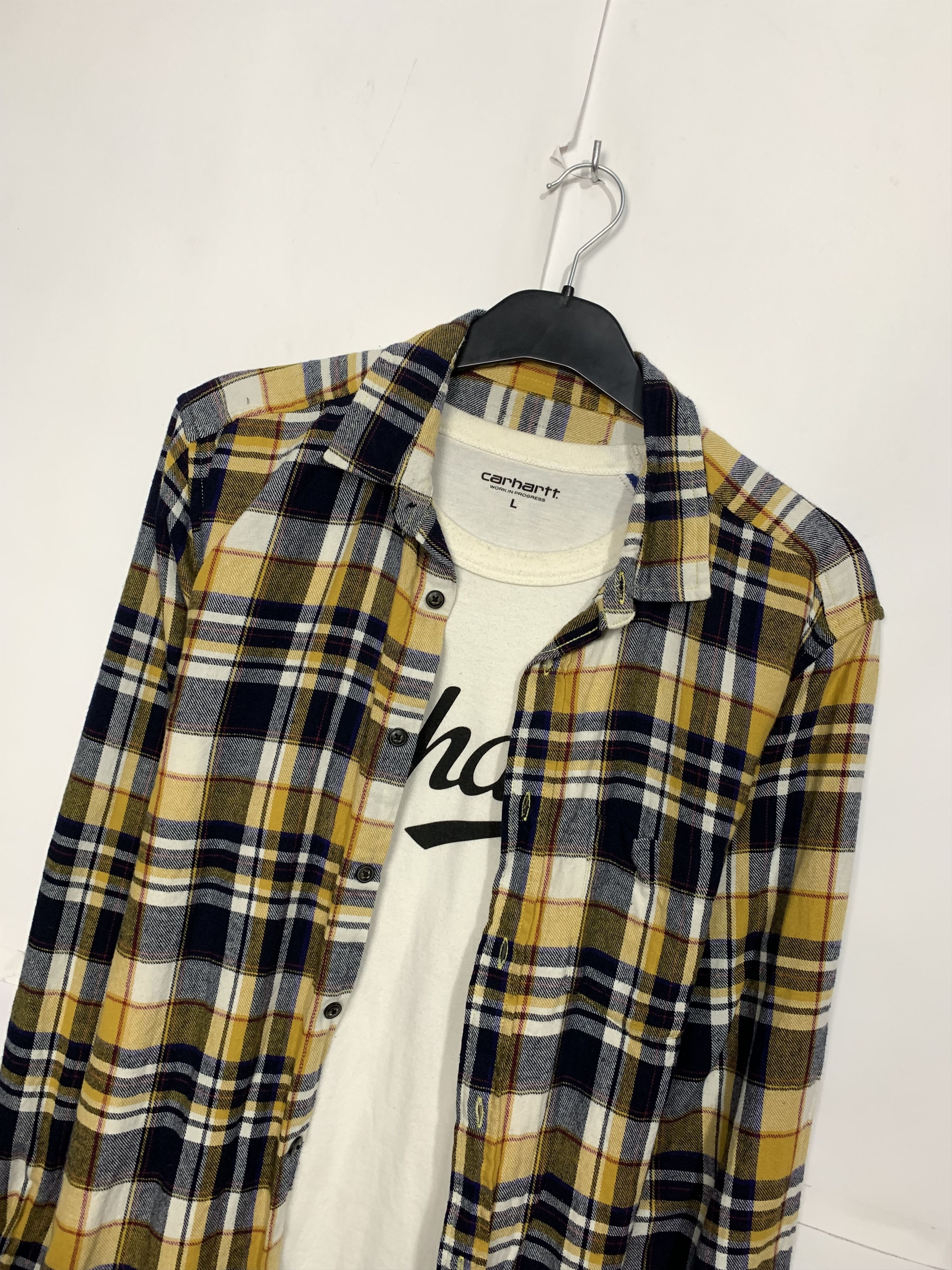 Flannel Vintage Flannel Plaid Shirt Travis style Size US M / EU 48-50 / 2 - 2 Thumbnail