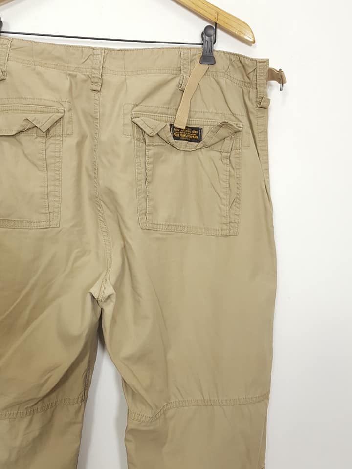 Polo Ralph Lauren × Ralph Lauren PRL Tactical Utility Military Parachute Beige Wide Pants Size US 39 - 8 Thumbnail