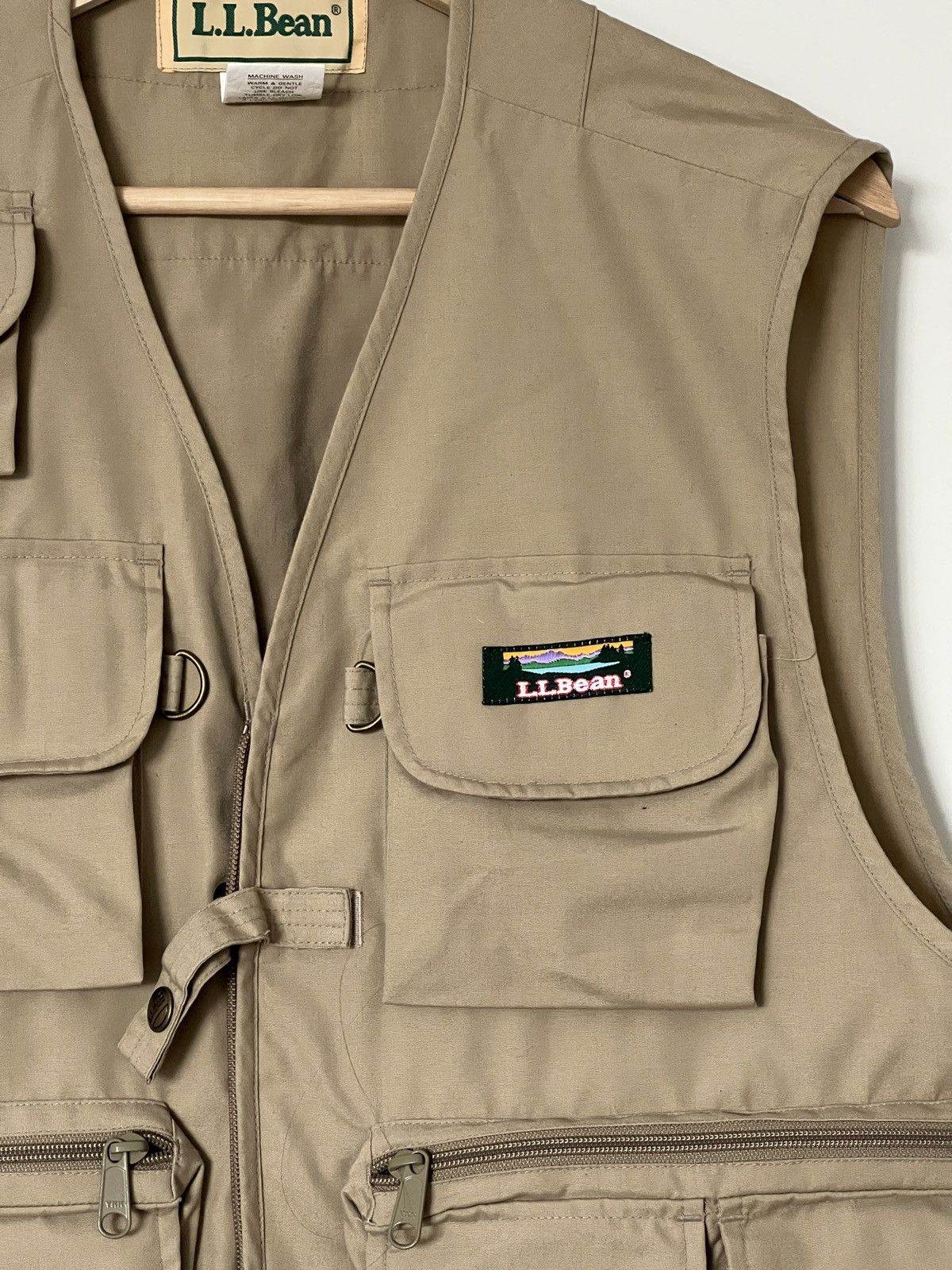 L.L. Bean LL Bean cropped fishing vest | Grailed