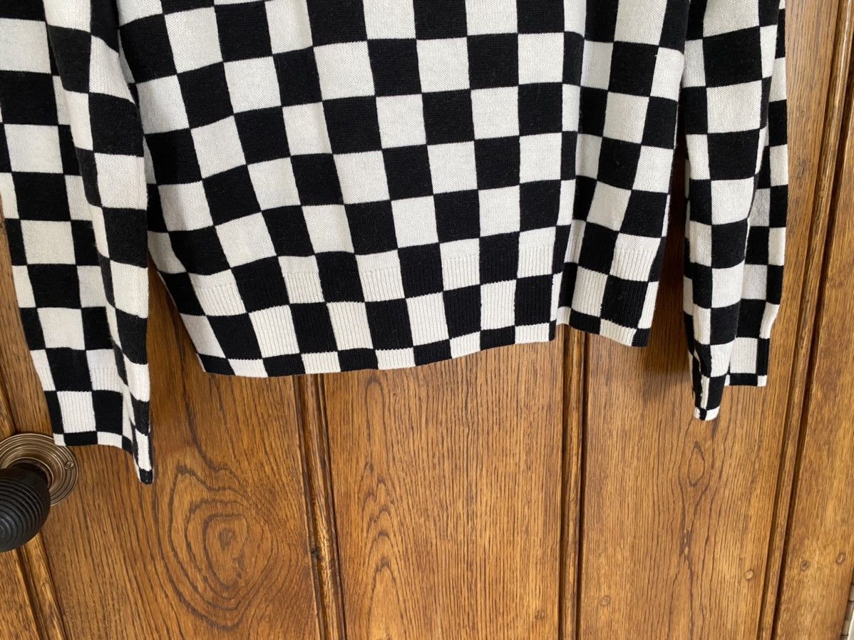 Celine 😍😍 Celine damier checker wool knit sweater polo Hedi Slimane Size US M / EU 48-50 / 2 - 23 Thumbnail