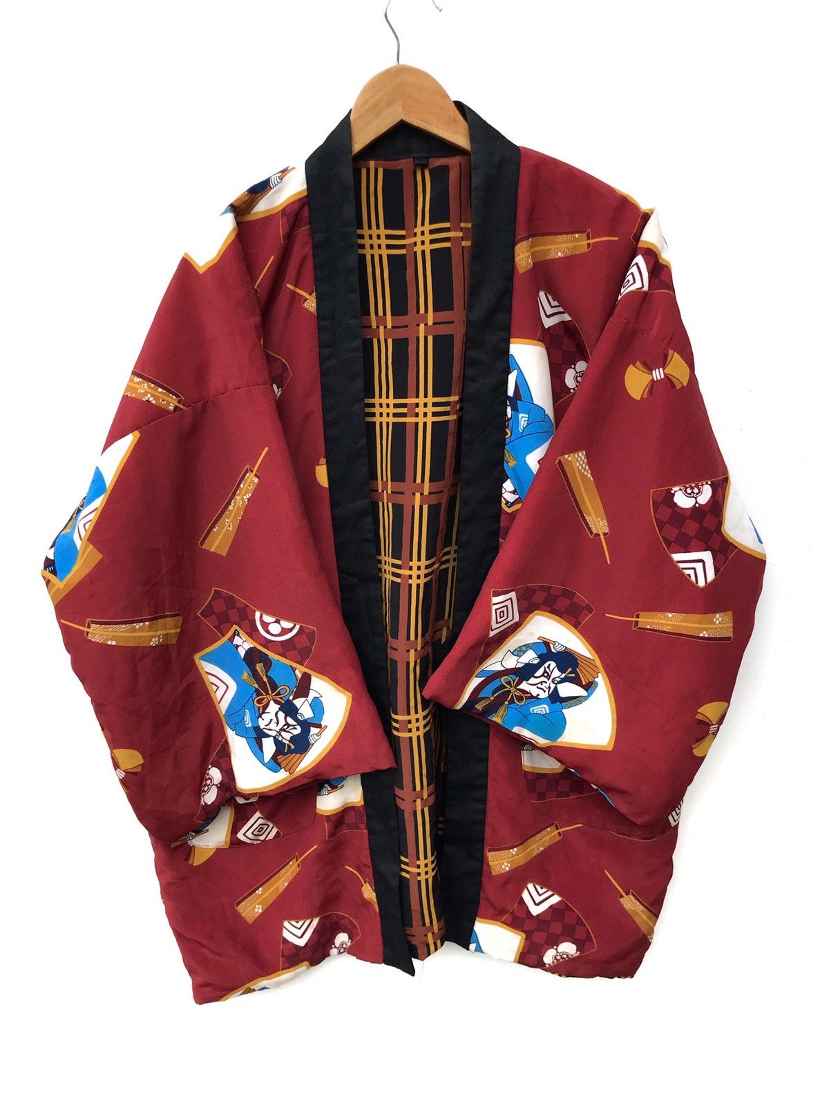 Japanese Brand Vintage Japanese Quilted Sanjuro Samurai Kimono Tradition Size US L / EU 52-54 / 3 - 2 Thumbnail