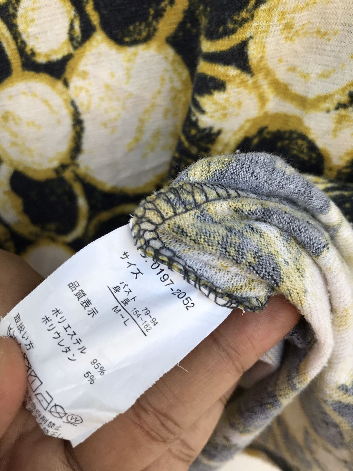 Japanese Brand Japanese Brand Le Lis Overprint Jean Paul Gaultier Inspired Size US S / EU 44-46 / 1 - 5 Thumbnail