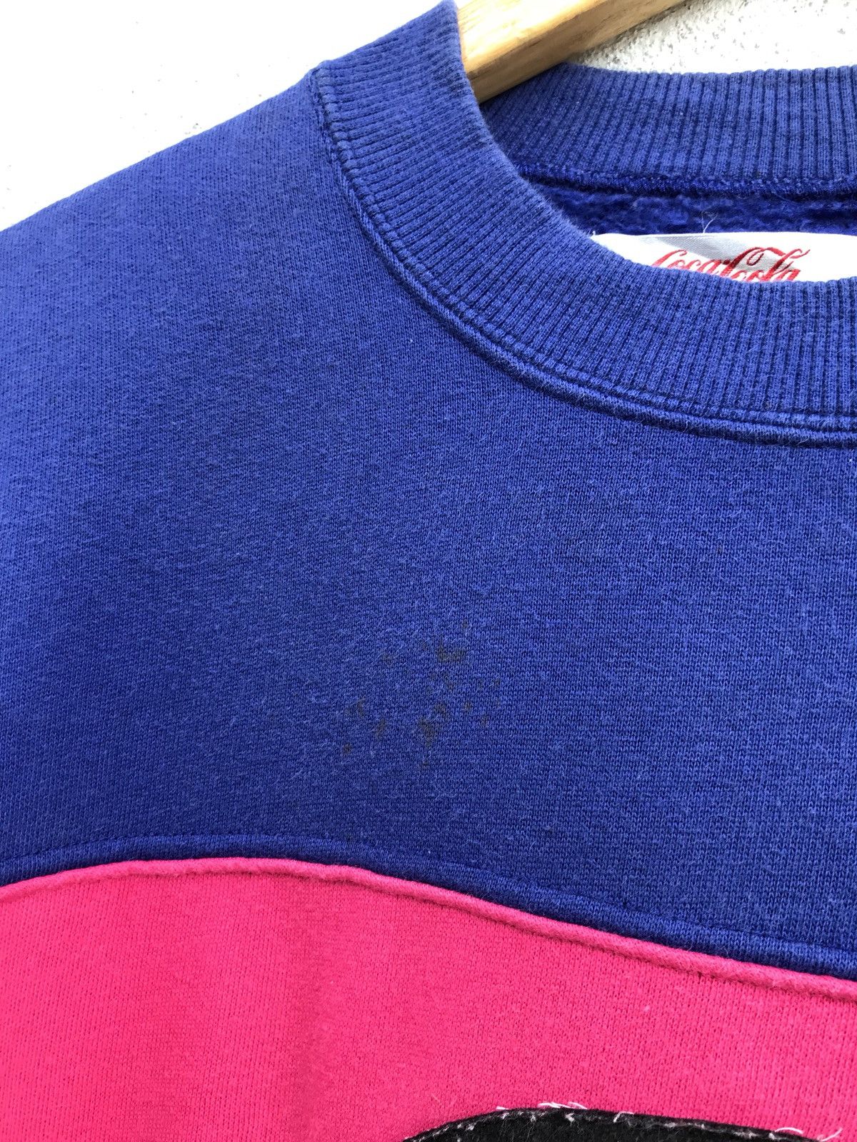 Coca Cola Vintage Coca Cola Colour Block Big Logo Crewneck Sweatshirt Size US M / EU 48-50 / 2 - 7 Thumbnail