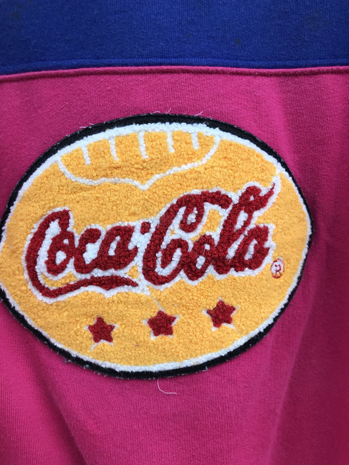 Coca Cola Vintage Coca Cola Colour Block Big Logo Crewneck Sweatshirt Size US M / EU 48-50 / 2 - 5 Thumbnail