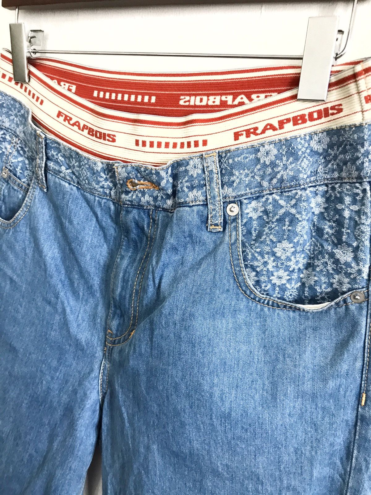 Frapbois × Japanese Brand Frapbois Japan Double Waist Jeans Size US 32 / EU 48 - 5 Thumbnail