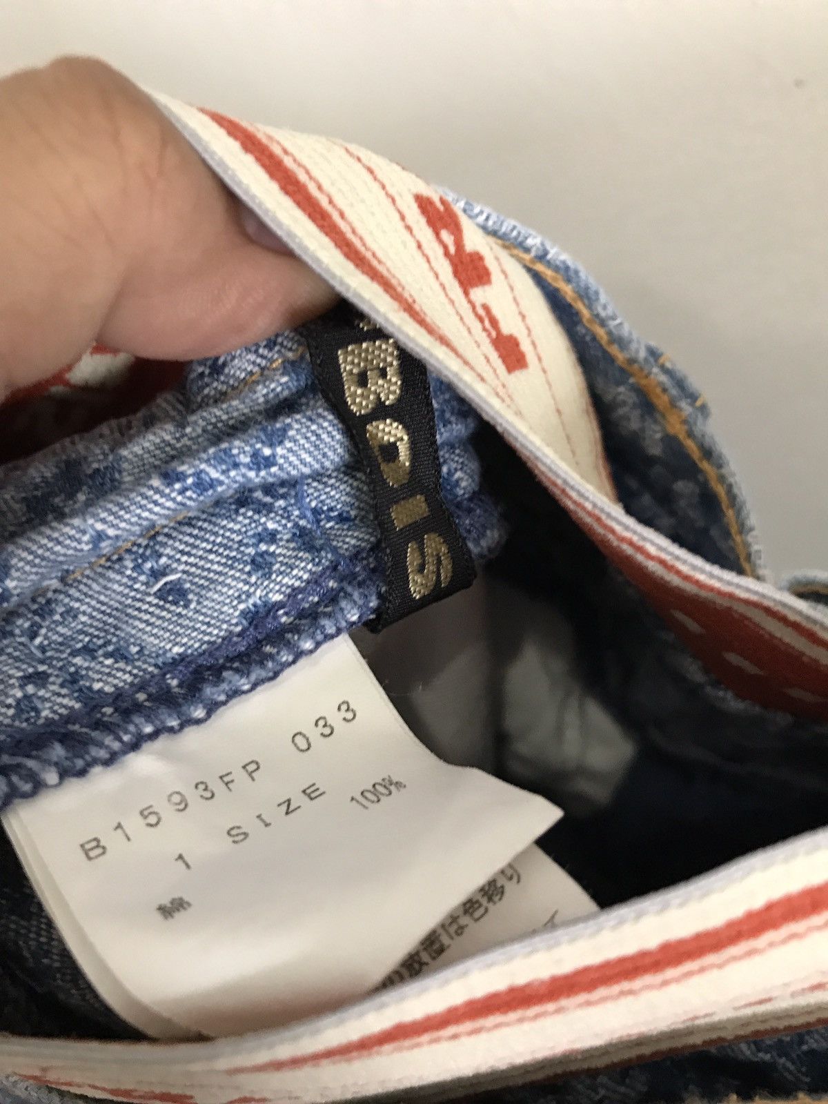 Frapbois × Japanese Brand Frapbois Japan Double Waist Jeans Size US 32 / EU 48 - 8 Thumbnail