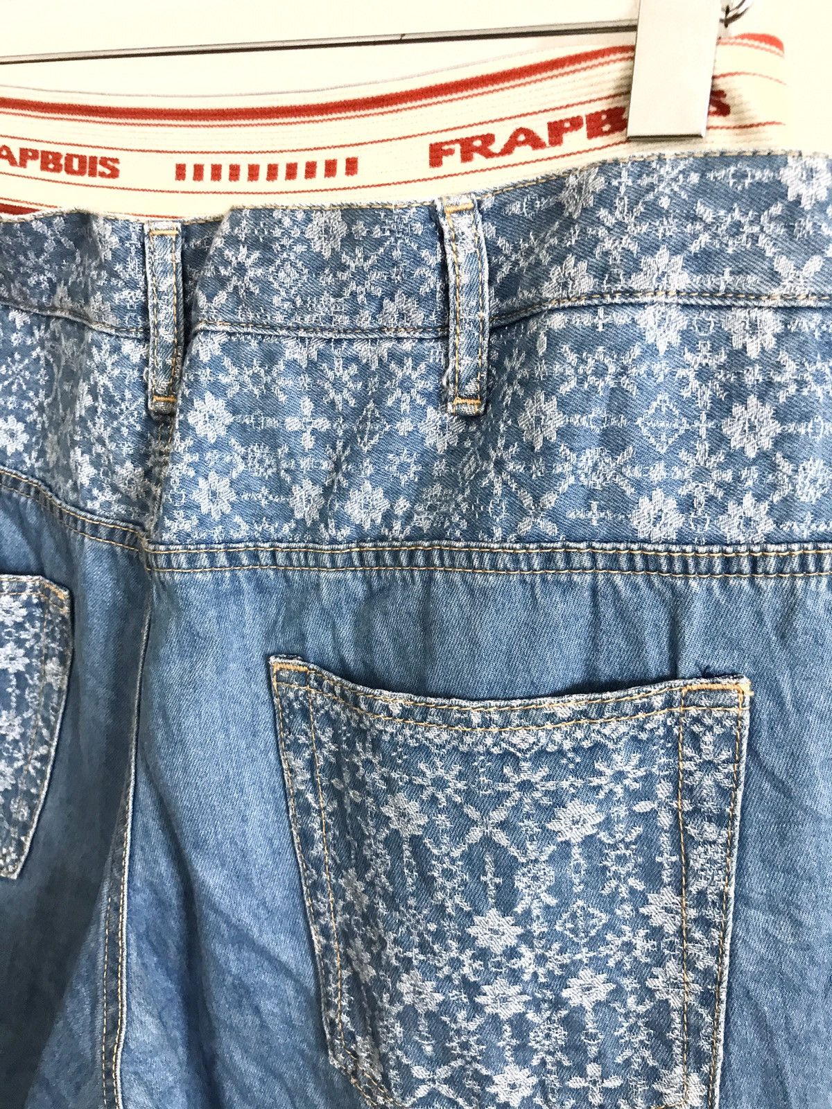 Frapbois × Japanese Brand Frapbois Japan Double Waist Jeans Size US 32 / EU 48 - 6 Thumbnail