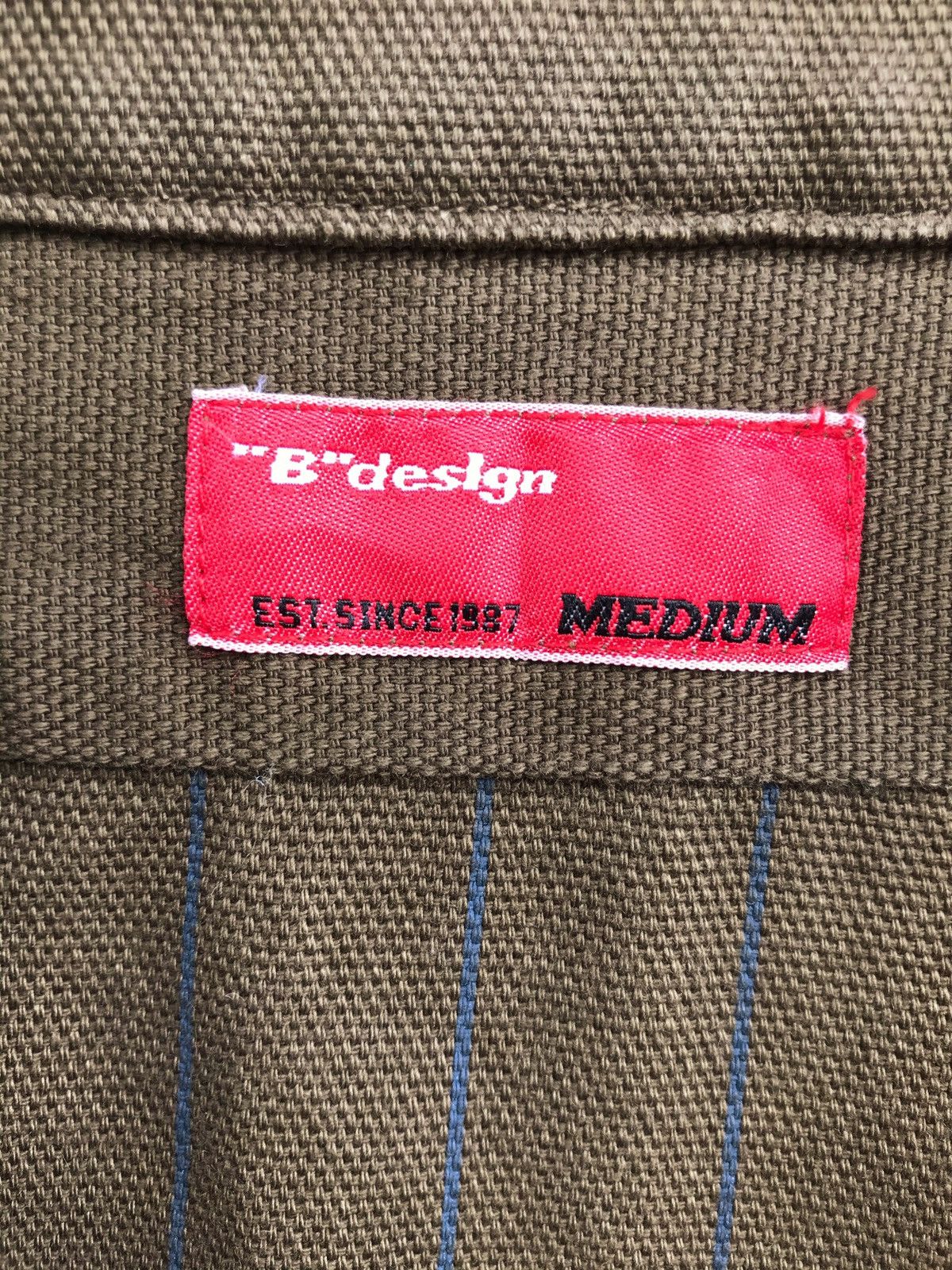 Japanese Brand Japanese Brand B”Design Cotton Twill Button Workers Jacket Size US M / EU 48-50 / 2 - 4 Thumbnail