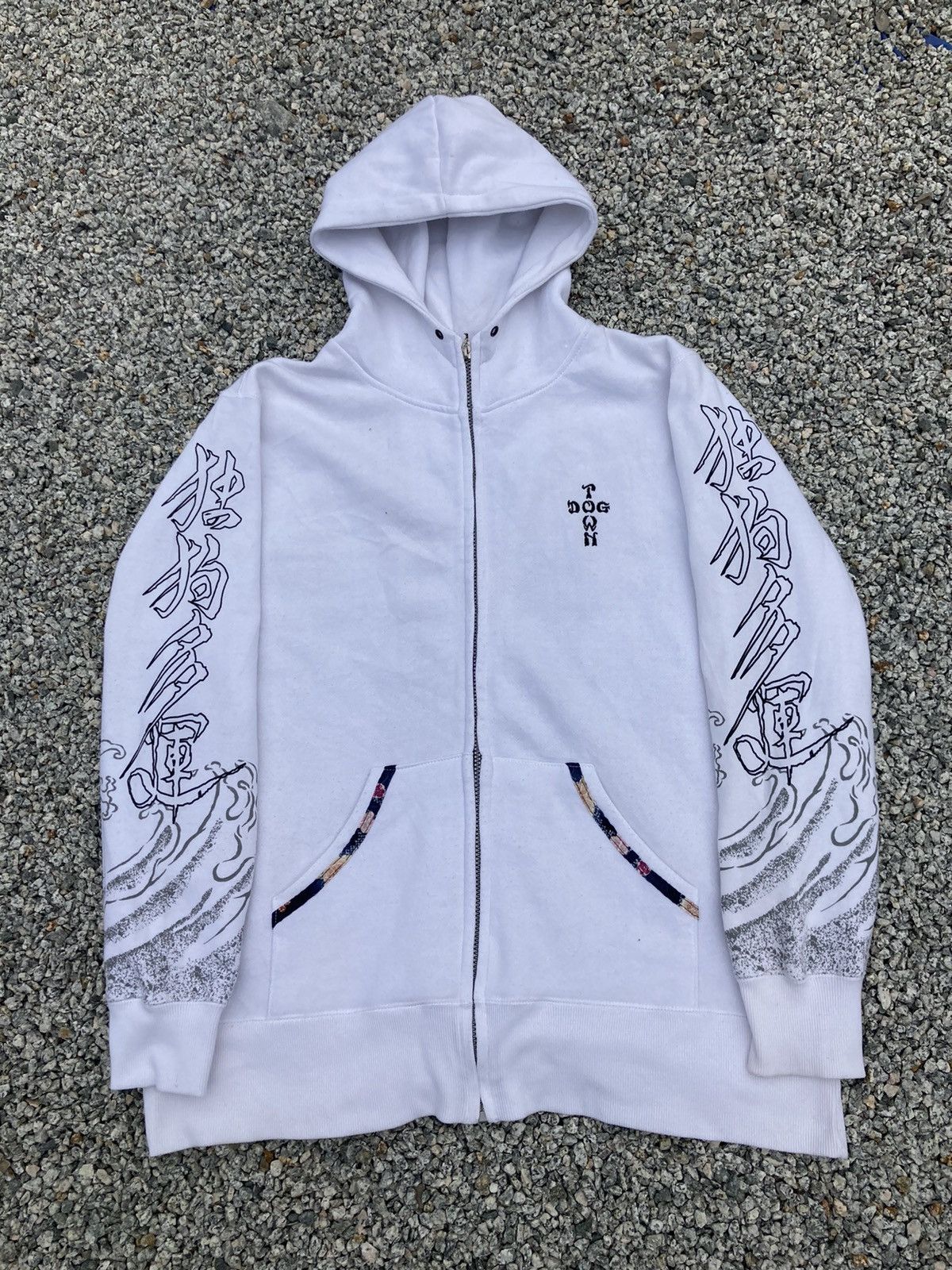Dogtown 🔥RARE DOGTOWN FISH KOI ZIPPER HOODIE Size US XL / EU 56 / 4 - 2 Thumbnail