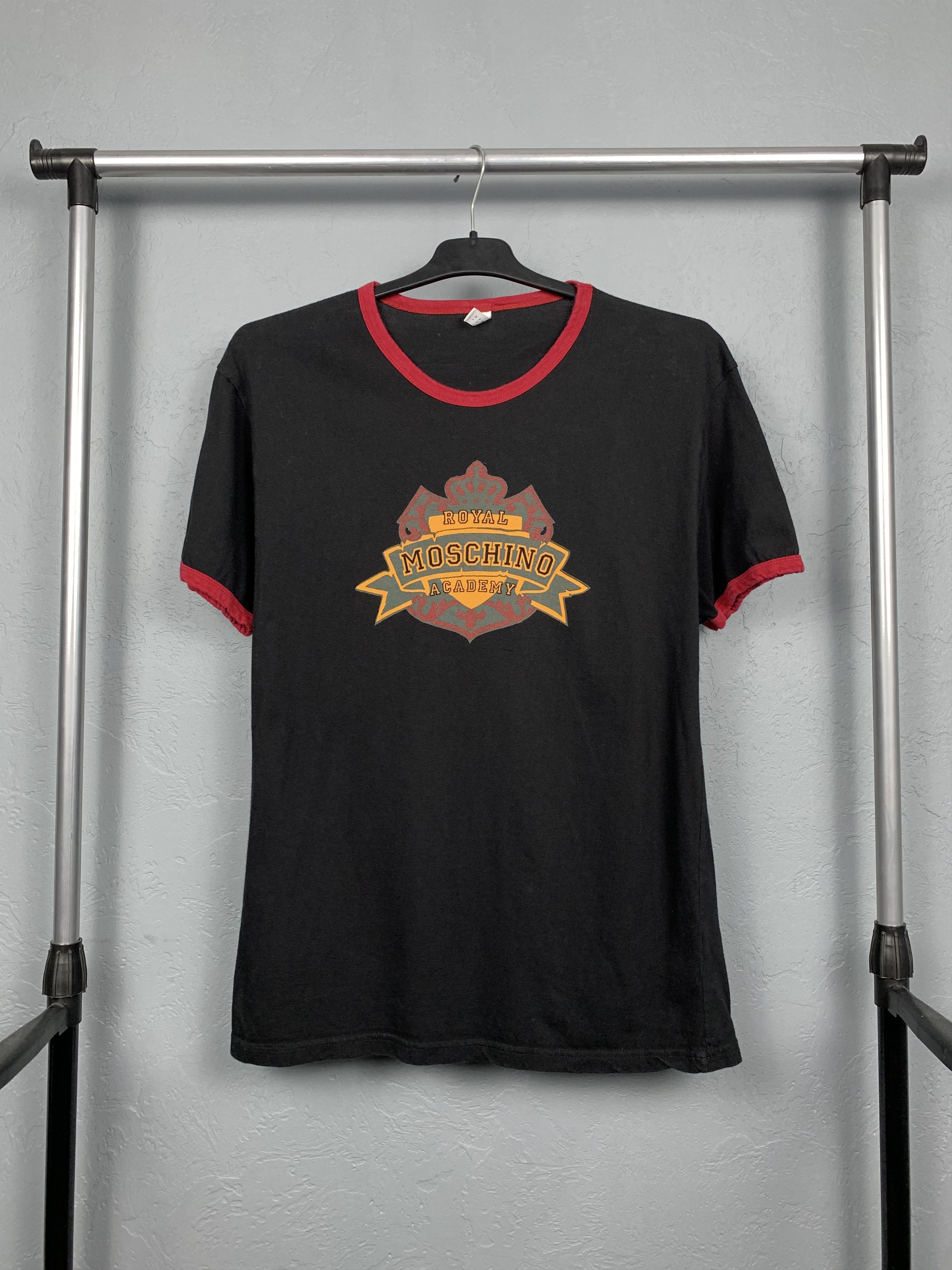 Moschino Moschino Men's Logo T-Shirt Tee Black Size US M / EU 48-50 / 2 - 1 Thumbnail