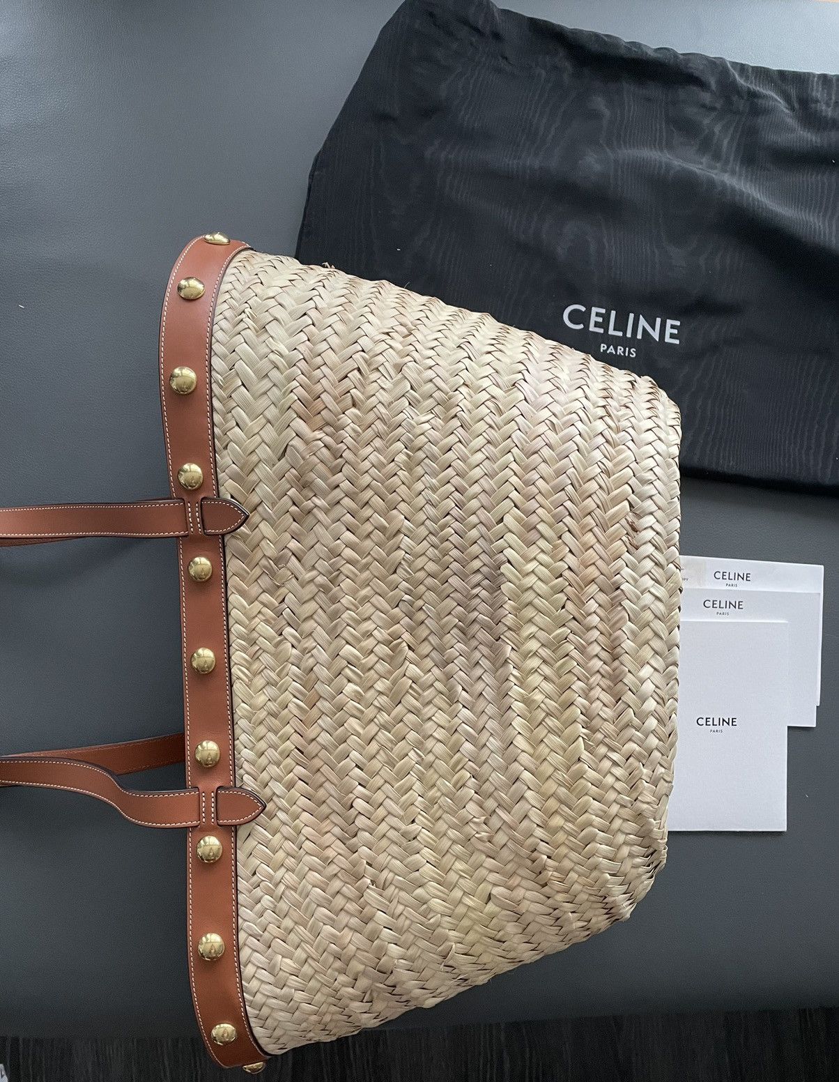 Celine × Hedi Slimane Runway Celine By Hedi Slimane Leather Tote Bag Size ONE SIZE - 8 Thumbnail