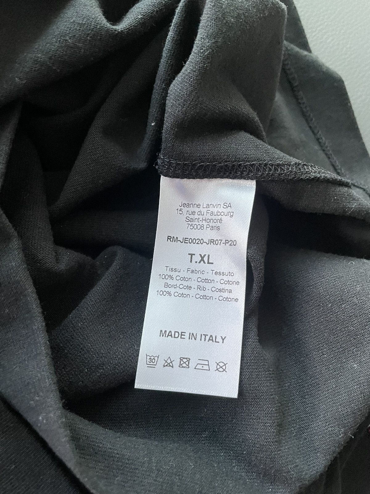 Lanvin Super Runway Logo Tee T-shirt Limited Edition Brand New Size US L / EU 52-54 / 3 - 7 Thumbnail