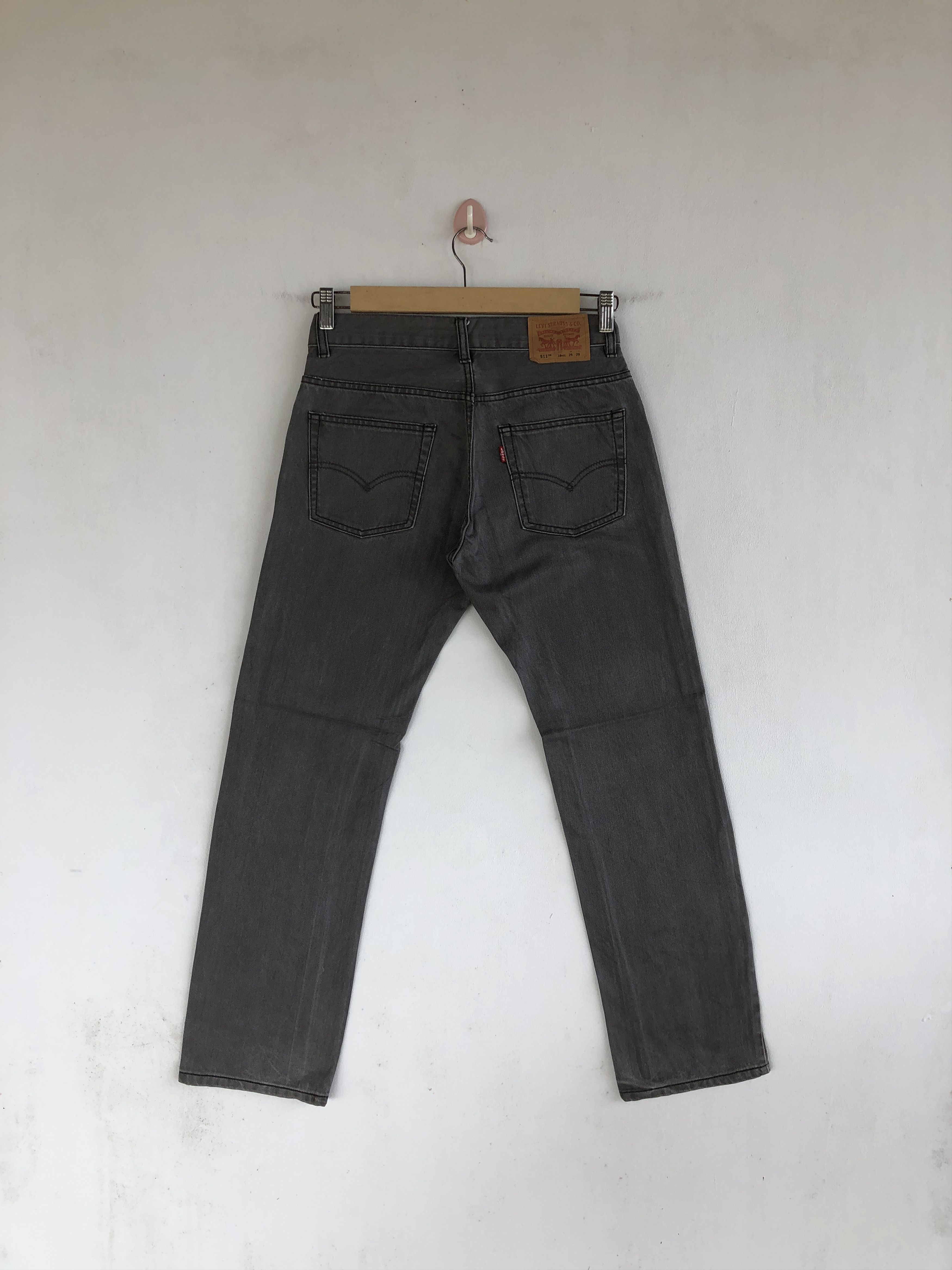 Levi's Vintage Y2K Levis Ash Gray Jeans Levi's 511 Faded Denim Size 28" / US 6 / IT 42 - 2 Thumbnail