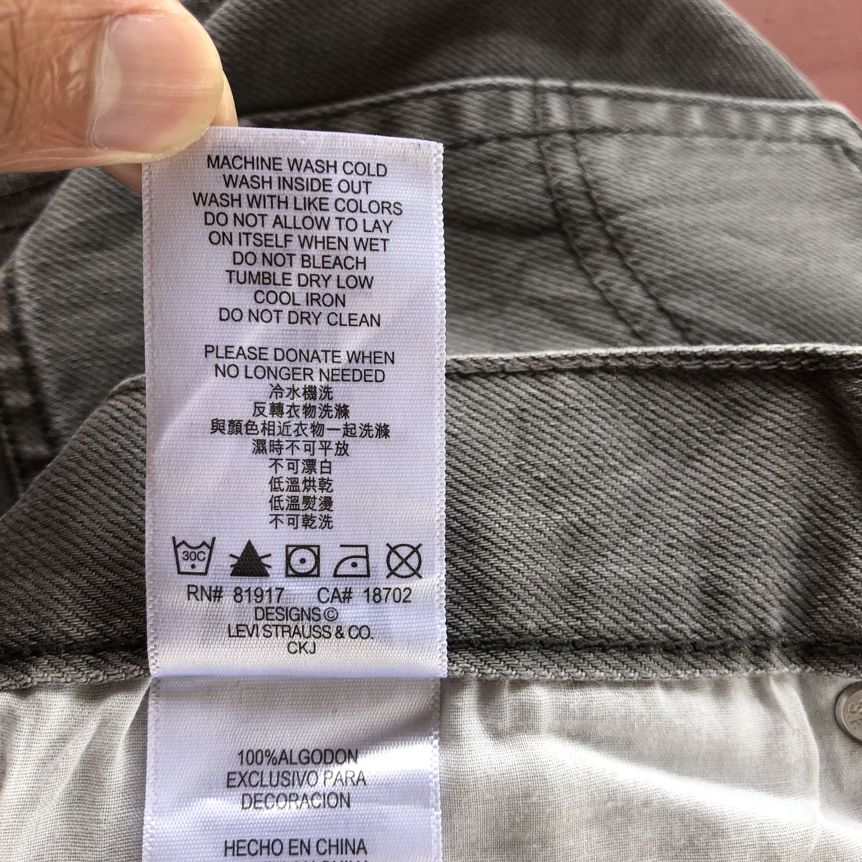 Levi's Vintage Y2K Levis Ash Gray Jeans Levi's 511 Faded Denim Size 28" / US 6 / IT 42 - 12 Thumbnail