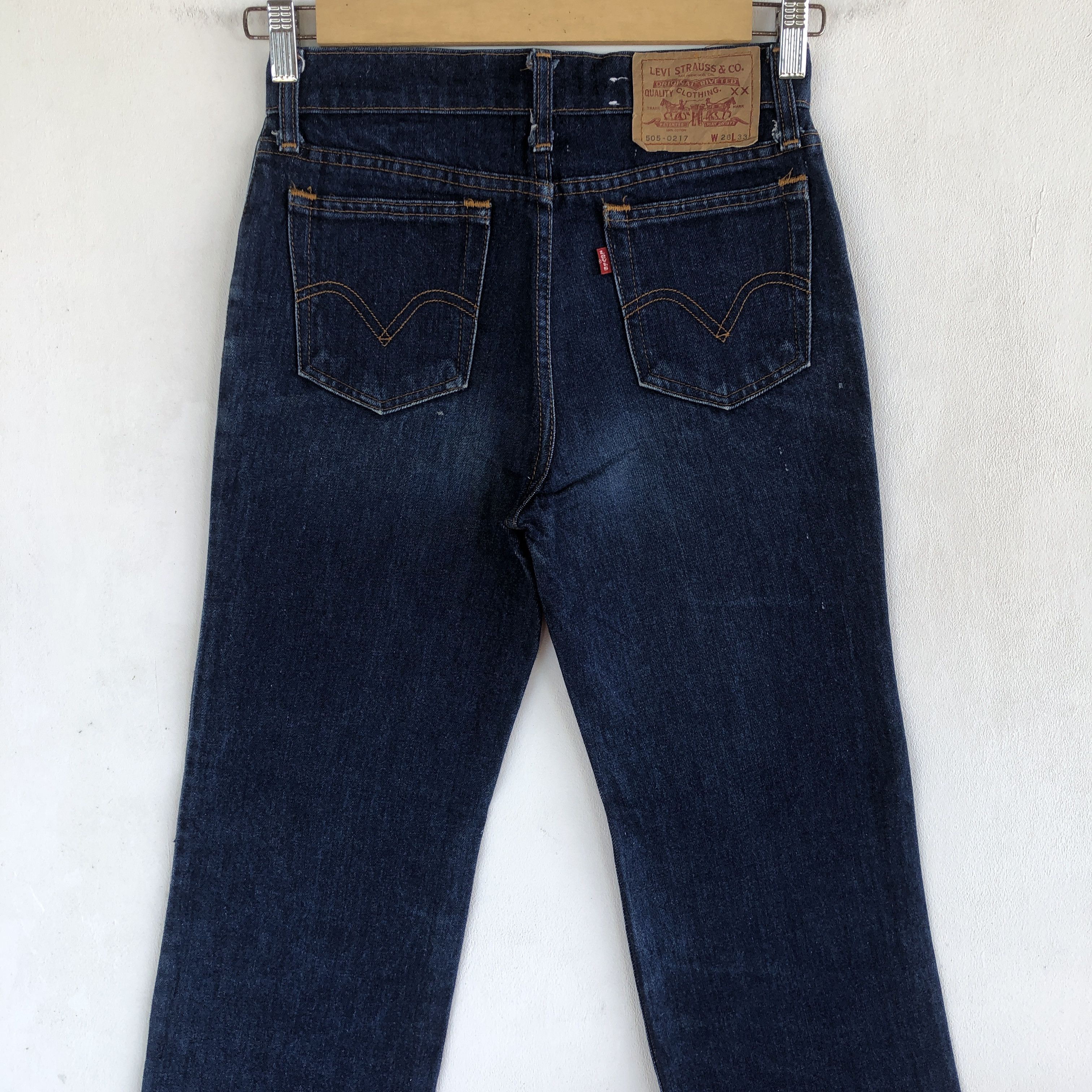 Levi's Vintage Levis Stone Wash Jeans Levi's 505 Faded Denim Size 26" / US 2 / IT 38 - 6 Thumbnail