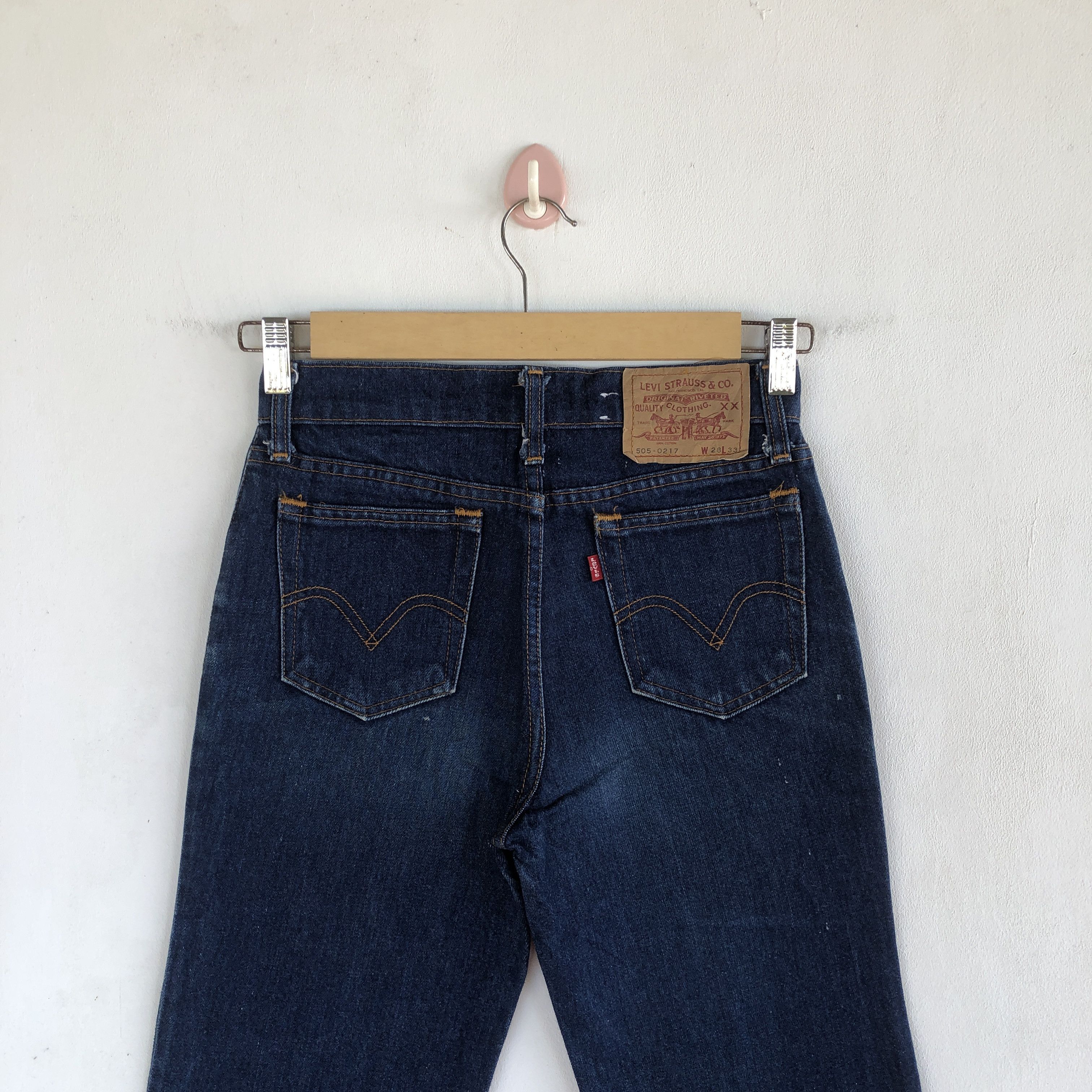 Levi's Vintage Levis Stone Wash Jeans Levi's 505 Faded Denim Size 26" / US 2 / IT 38 - 4 Thumbnail
