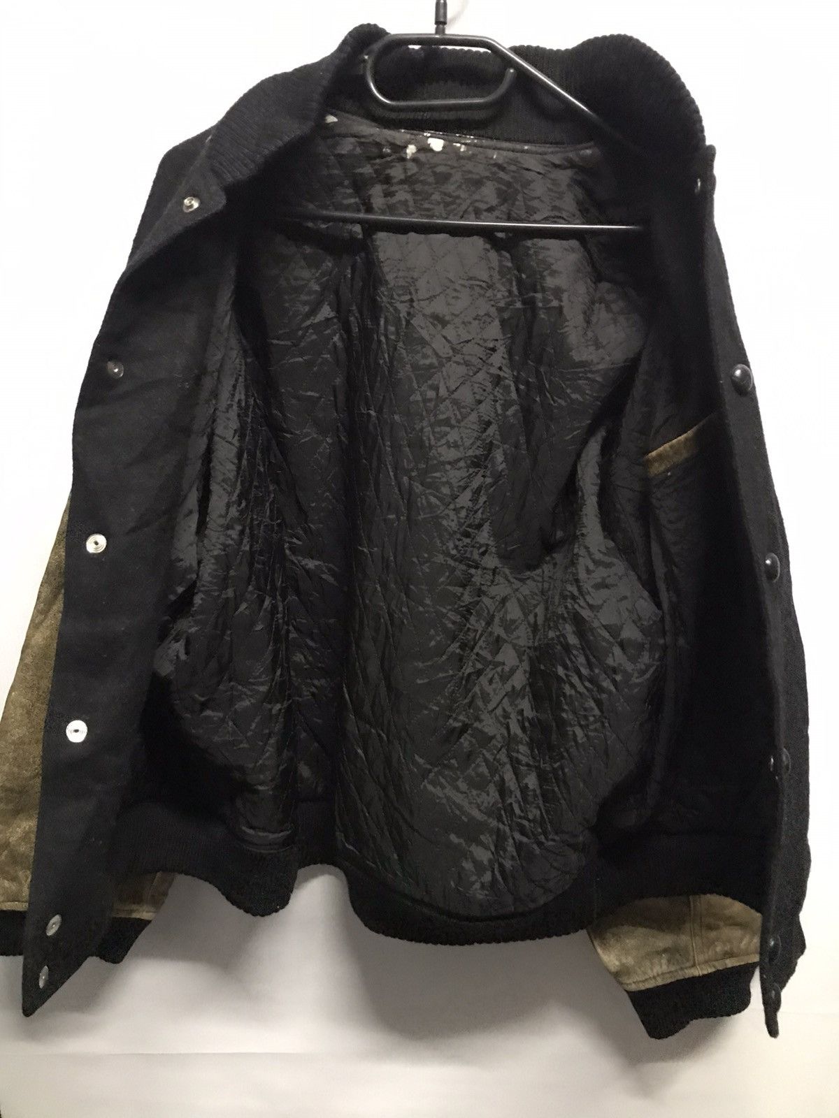 Other 🔥final drop🔥Varsity leather sleeve unbranded Size US L / EU 52-54 / 3 - 6 Thumbnail