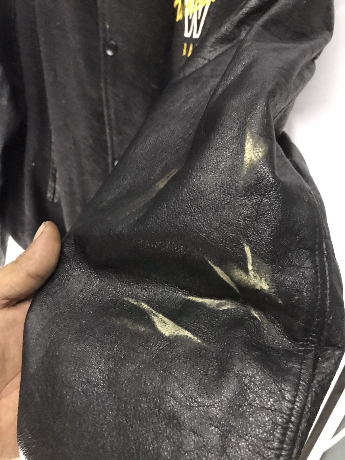 Vintage 🔥last drop 🔥Vintage Canada sportwear wool leather sleeve Size US XL / EU 56 / 4 - 7 Thumbnail