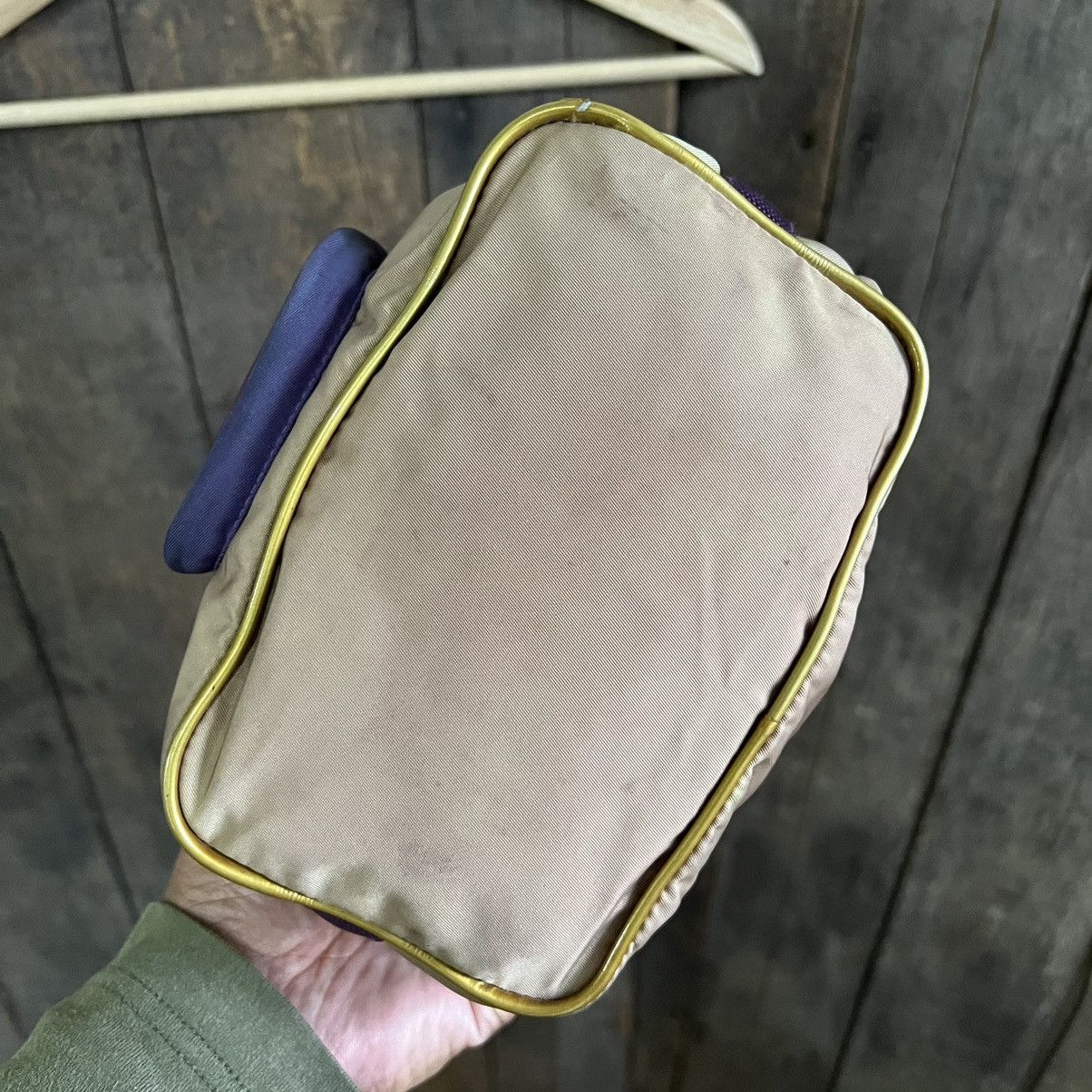 Prada × Vintage Vintage Prada Nylon Small Bucket Pouch Bag Size ONE SIZE - 5 Thumbnail