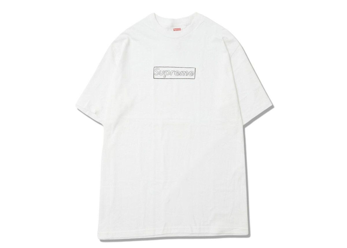 Supreme Supreme KAWS Chalk Box Logo Tee Size US XL / EU 56 / 4 - 5 Thumbnail