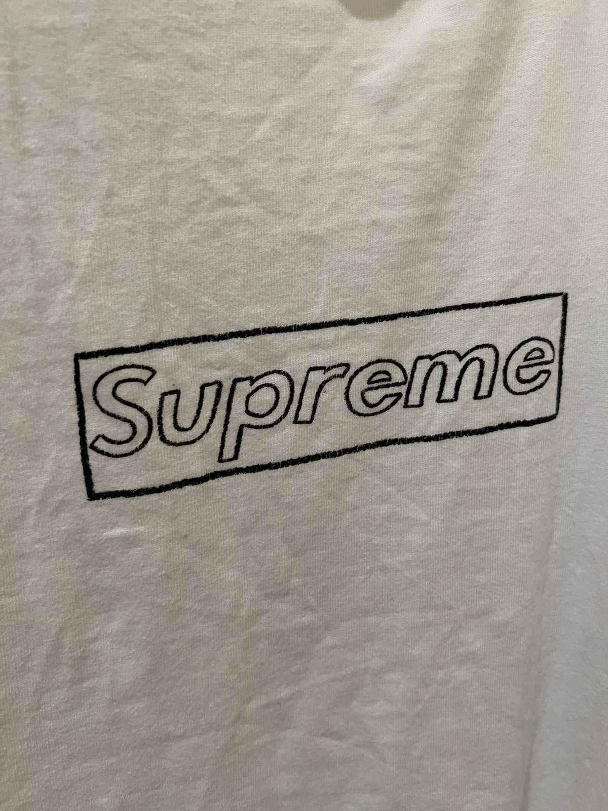 Supreme Supreme KAWS Chalk Box Logo Tee Size US XL / EU 56 / 4 - 4 Thumbnail