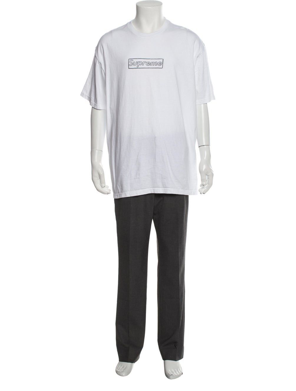 Supreme Supreme KAWS Chalk Box Logo Tee Size US XL / EU 56 / 4 - 9 Thumbnail