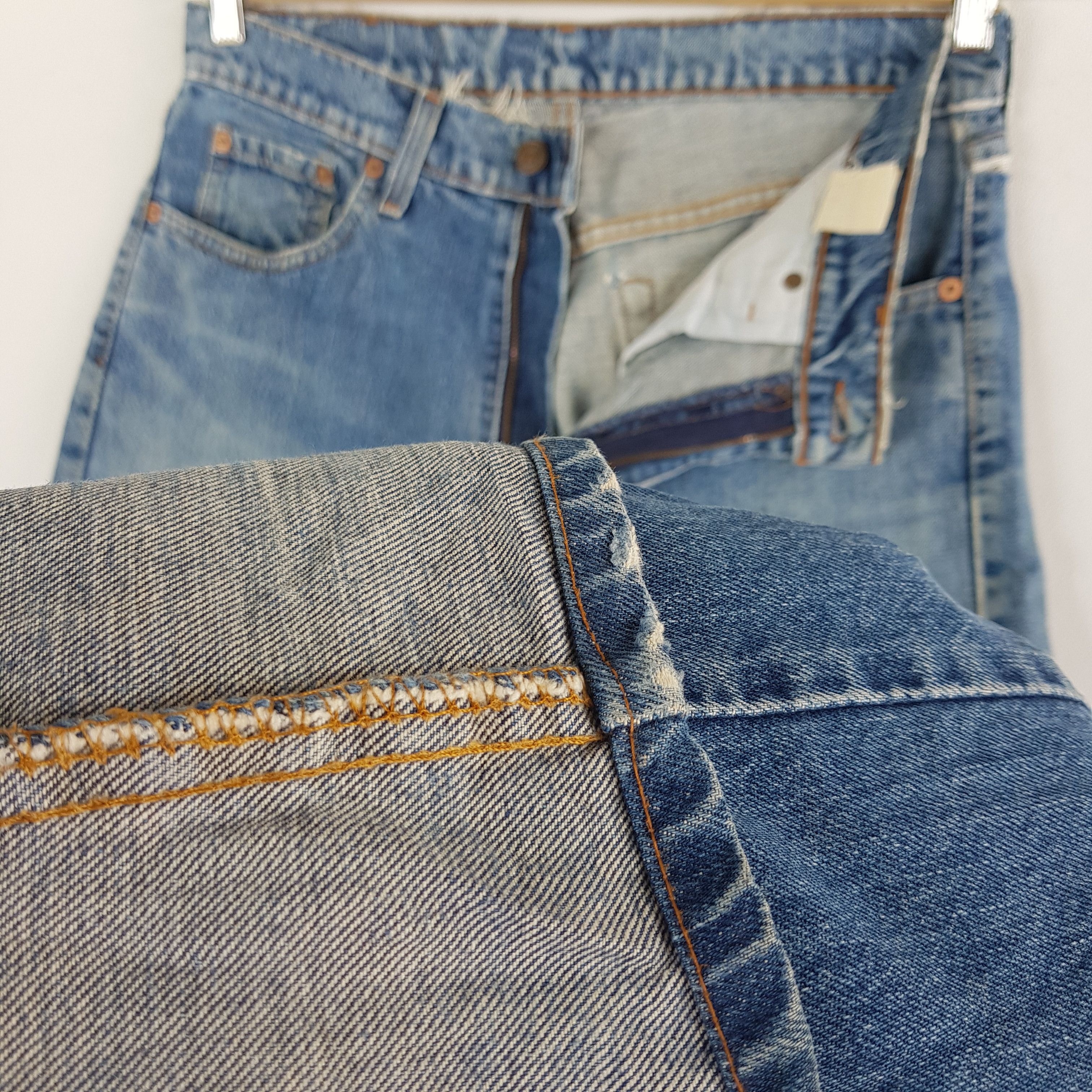 Jean × Levi's × Vintage Vintage Levis Jeans Distressed Levi's 519 Faded Wash Denim Size US 32 / EU 48 - 10 Thumbnail