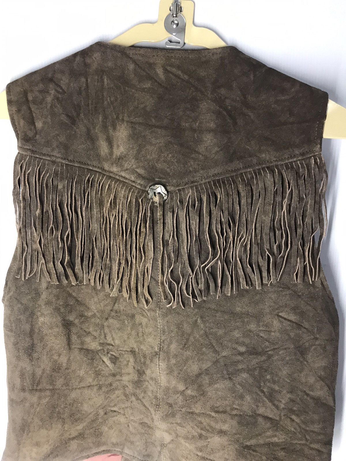 Leather × Vintage Leather vest button up by nuvision Size US M / EU 48-50 / 2 - 5 Thumbnail