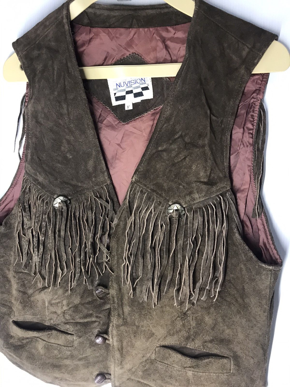 Leather × Vintage Leather vest button up by nuvision Size US M / EU 48-50 / 2 - 6 Thumbnail