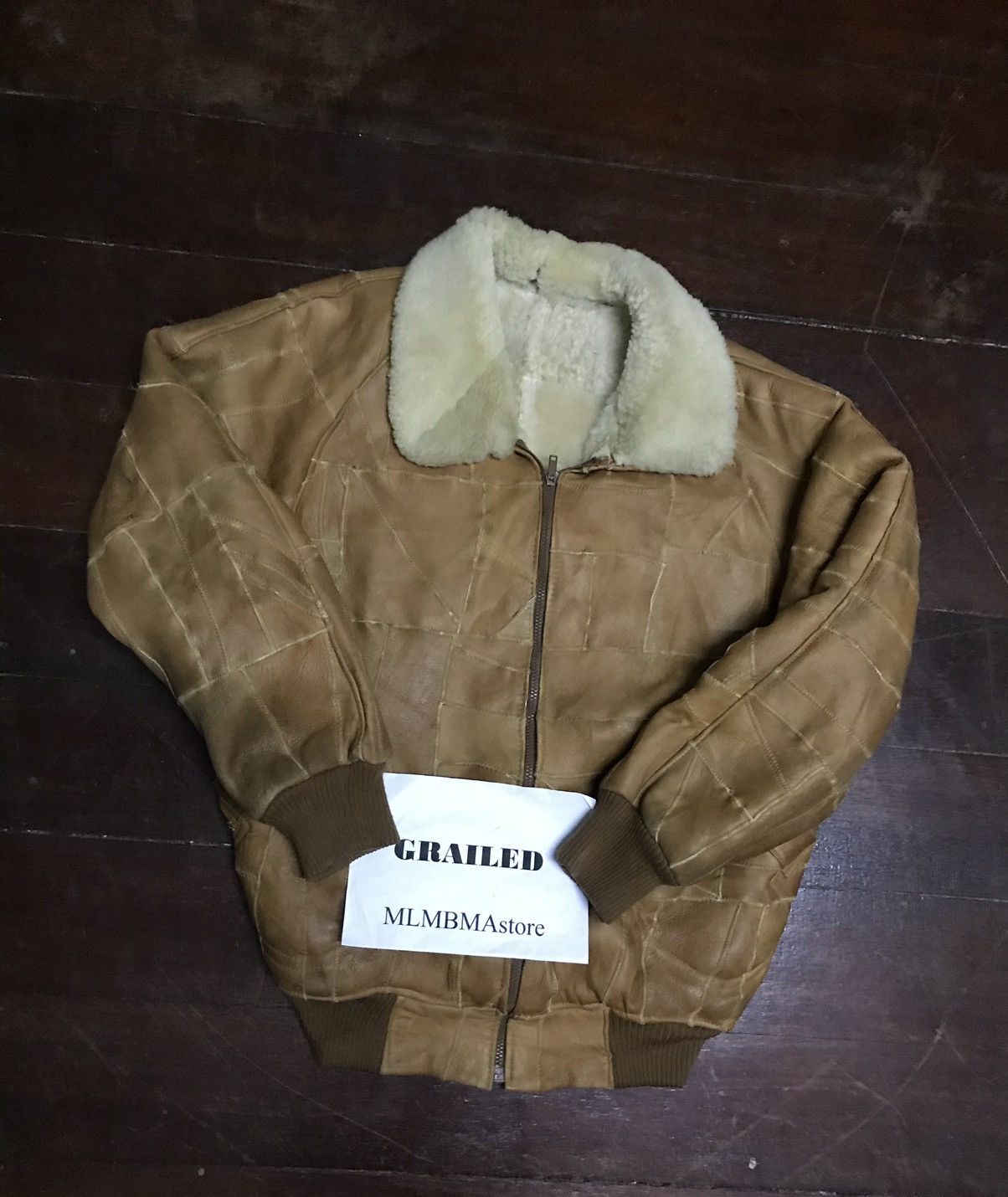 Other × Vintage Sherpa jacket patchwork Size US XL / EU 56 / 4 - 9 Thumbnail
