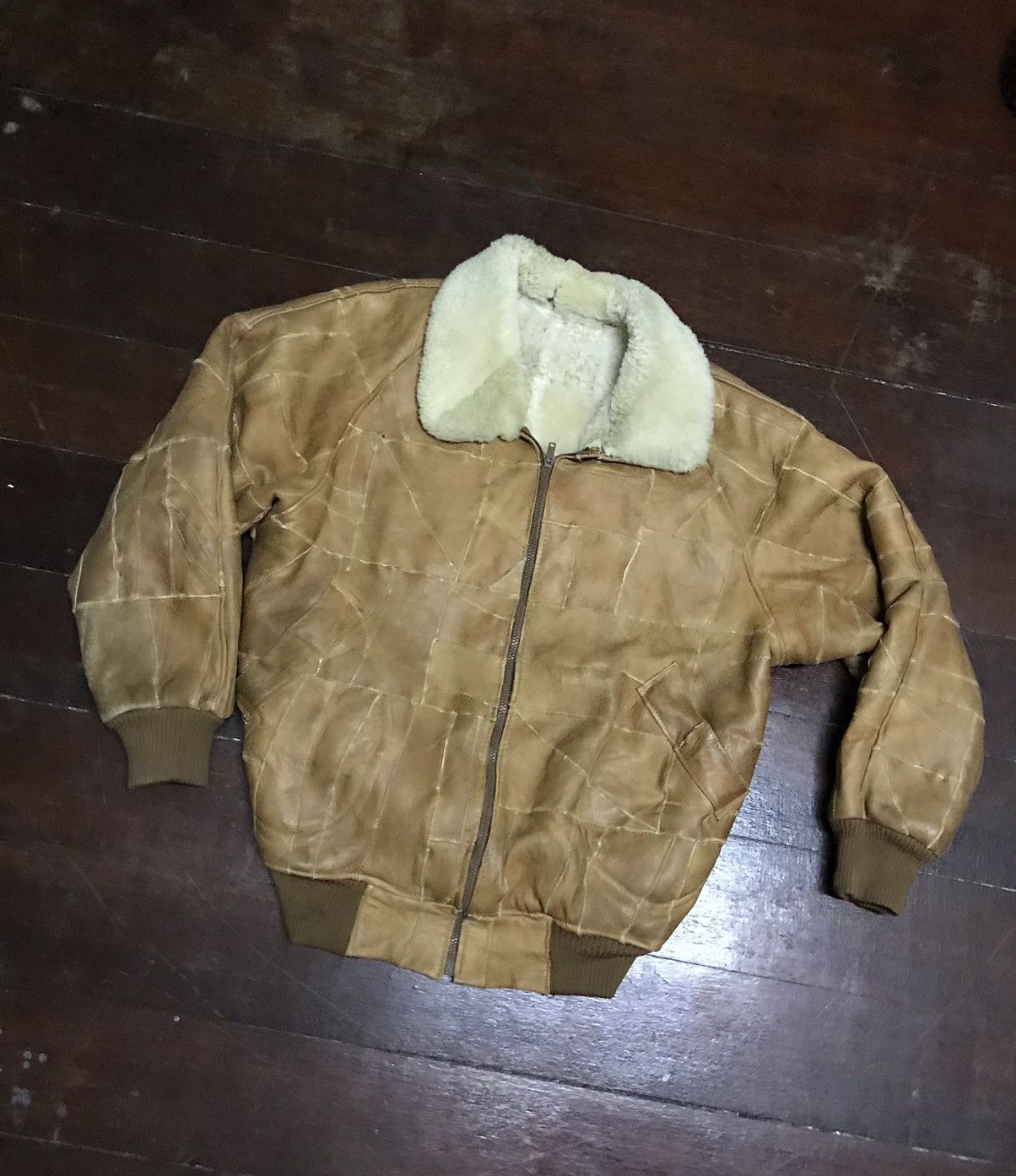 Other × Vintage Sherpa jacket patchwork Size US XL / EU 56 / 4 - 5 Thumbnail