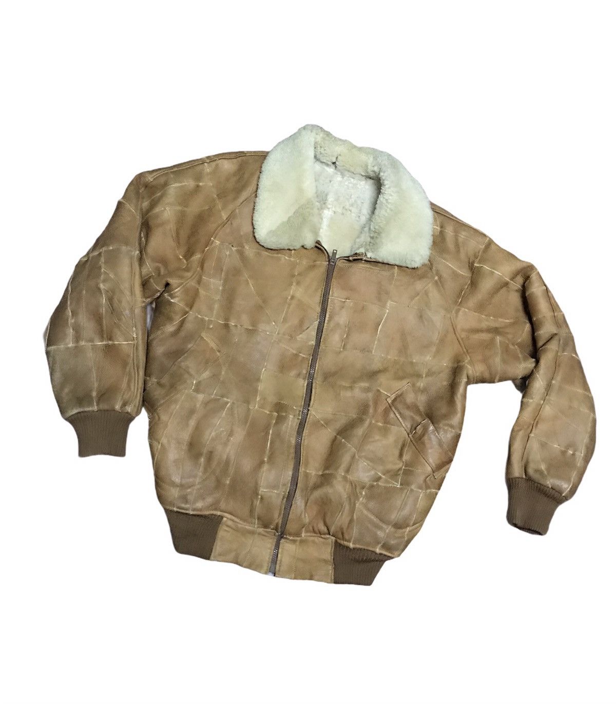 Other × Vintage Sherpa jacket patchwork Size US XL / EU 56 / 4 - 2 Thumbnail