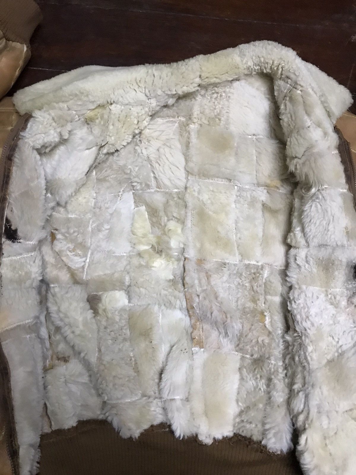 Other × Vintage Sherpa jacket patchwork Size US XL / EU 56 / 4 - 7 Thumbnail