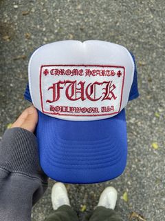 Chrome Hearts Fuck Trucker Hat | Grailed