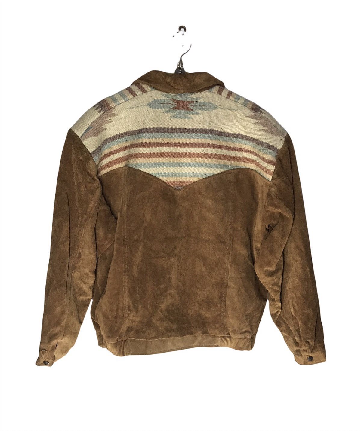 Genuine Leather × Vintage Vintage golden collection leather zipper jacket Size US L / EU 52-54 / 3 - 2 Thumbnail