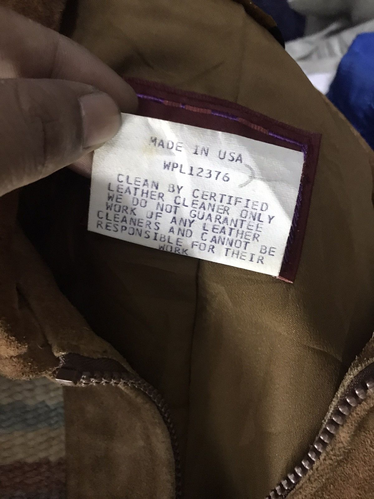Genuine Leather × Vintage Vintage golden collection leather zipper jacket Size US L / EU 52-54 / 3 - 4 Thumbnail