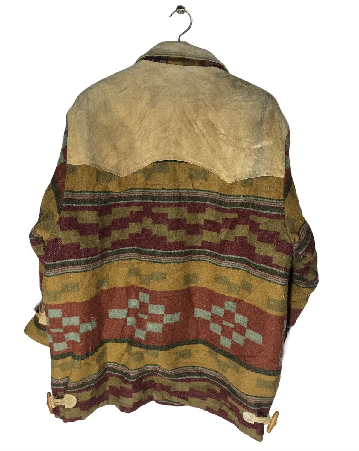 Native × Other Jacket half leather half wool native style by sunapee Size US M / EU 48-50 / 2 - 2 Thumbnail
