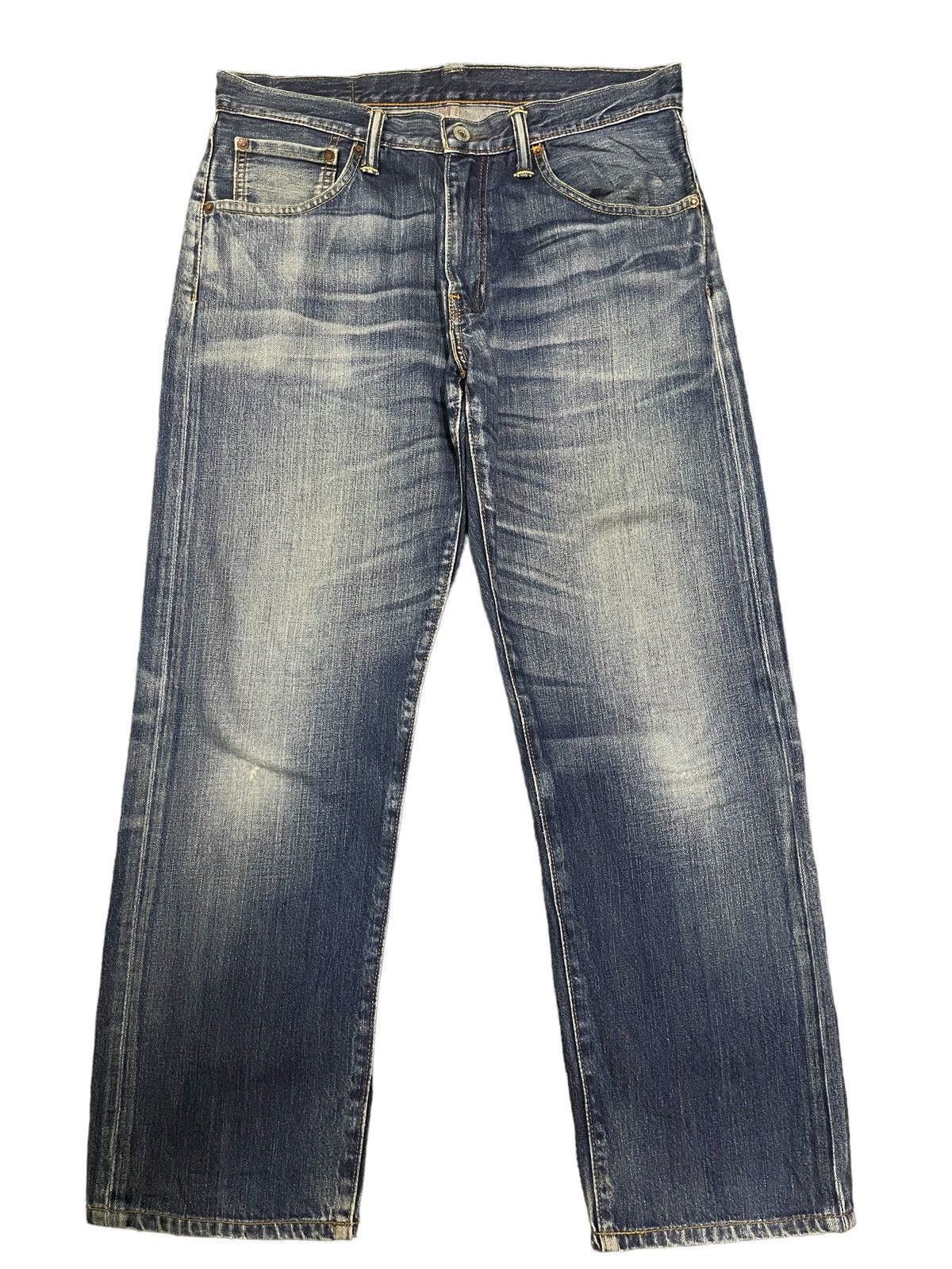 image of Archival Clothing x Levis Vintage Levis 503 Blue Wash Classic Style Jeans, Men's (Size 33)