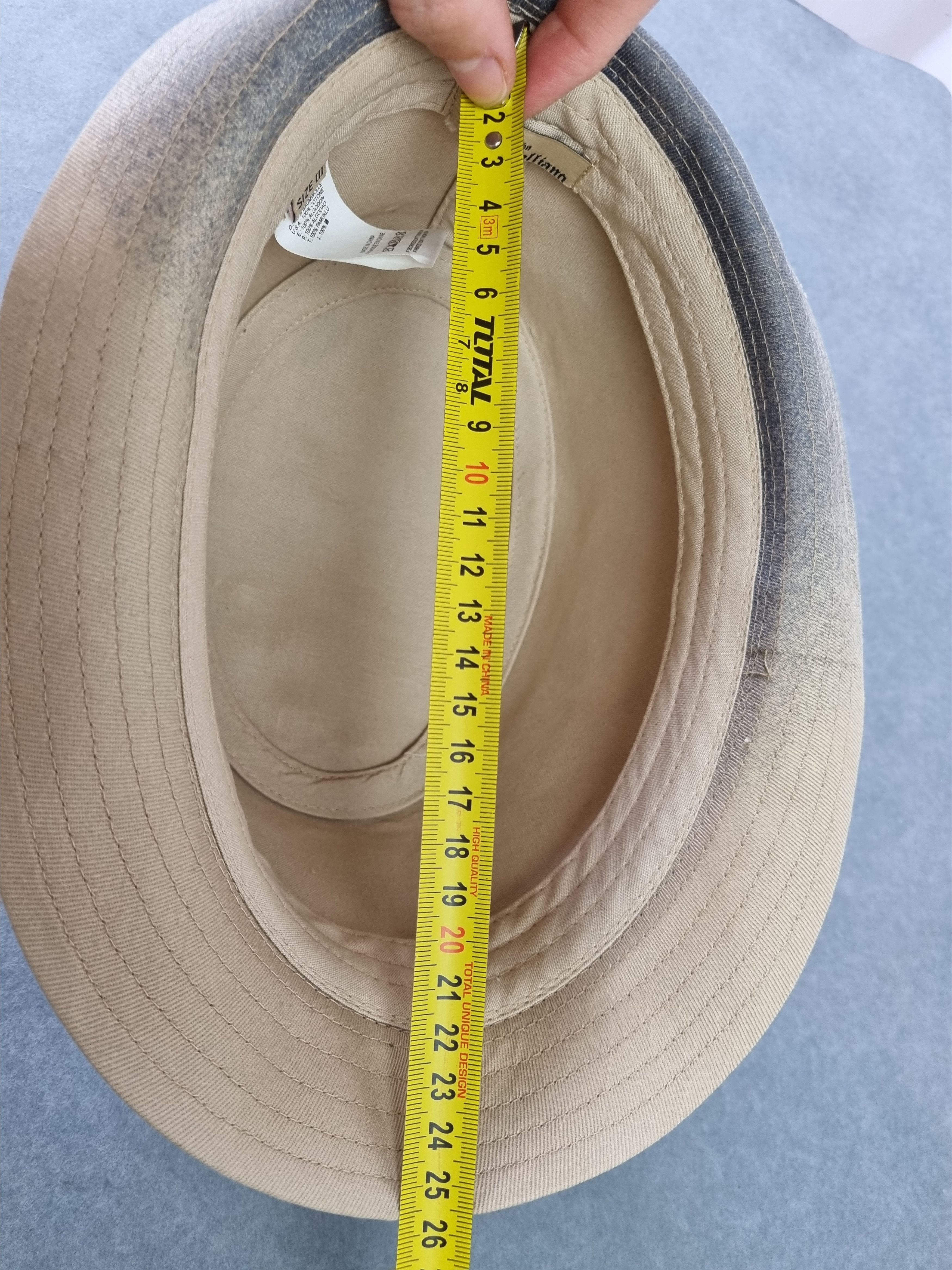 John Galliano Rare John Galliano Big Logo Hat Size ONE SIZE - 16 Thumbnail