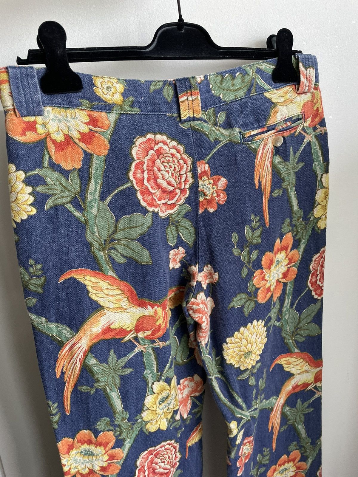Gucci Super Rare Sold Out $1,700 Value Iconic Runway Floral Pant Size US 33 - 7 Thumbnail