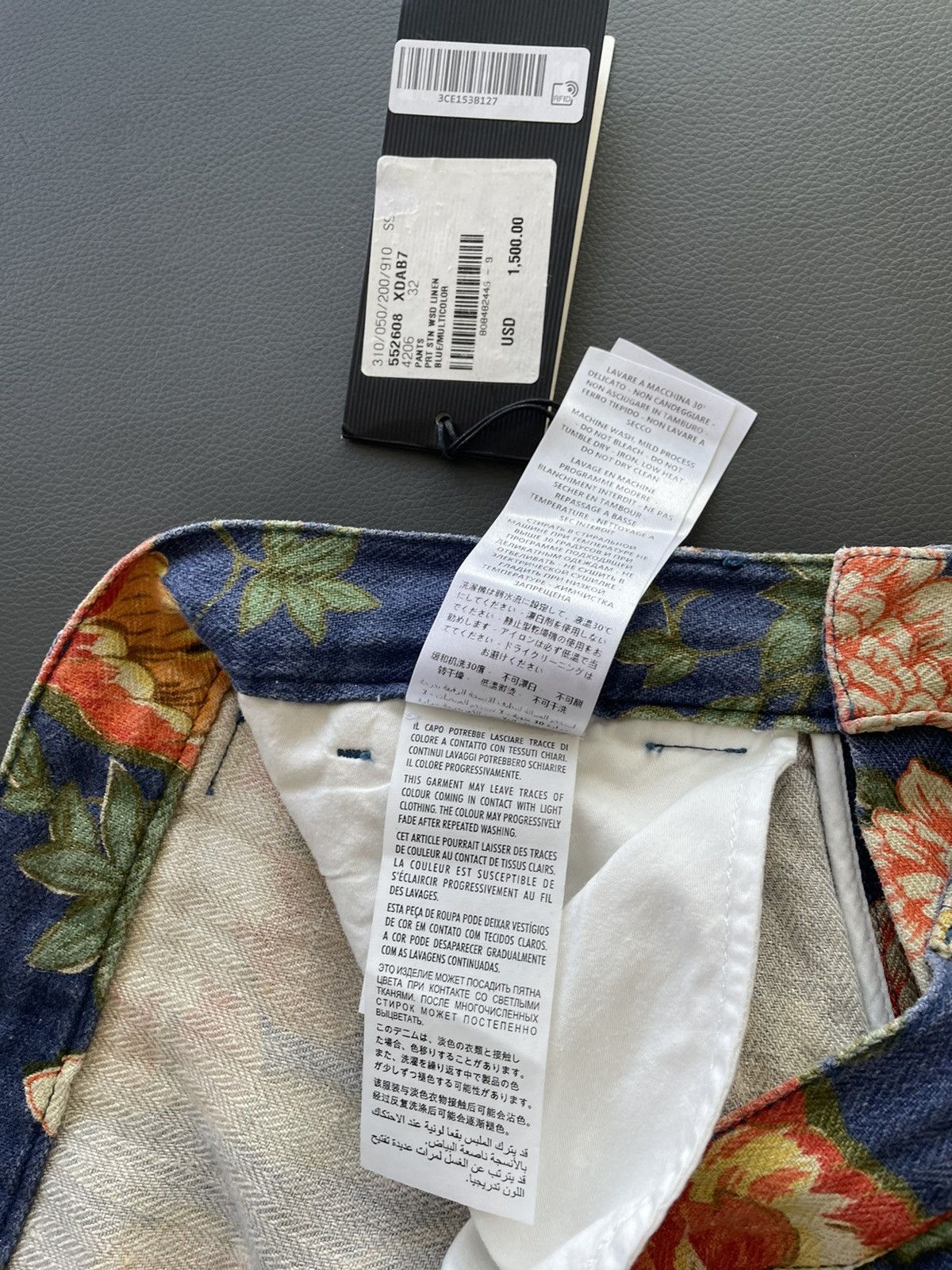 Gucci Super Rare Sold Out $1,700 Value Iconic Runway Floral Pant Size US 33 - 13 Thumbnail