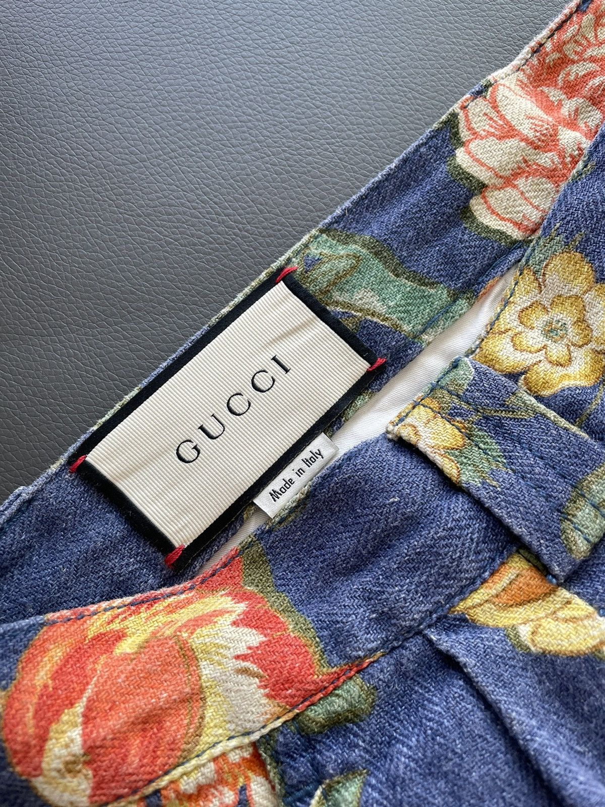 Gucci Super Rare Sold Out $1,700 Value Iconic Runway Floral Pant Size US 33 - 8 Thumbnail